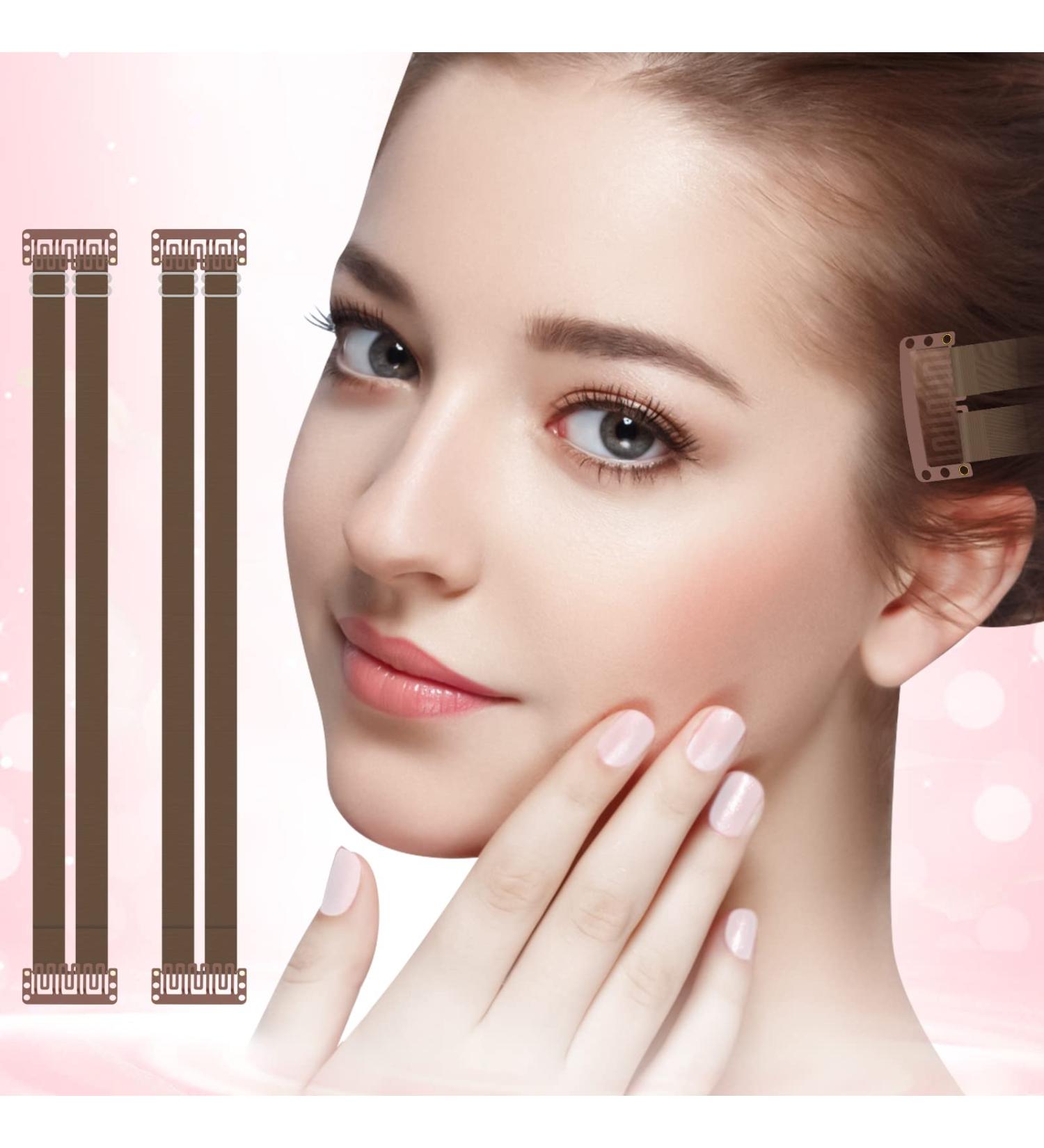 Instant Face Lift Tape with Adjustable V Line Strap - 2 PCS Reusable Facelift Bands for Invisible Lift and Wrinkle Reduction - Buy Online on GoSupps.com