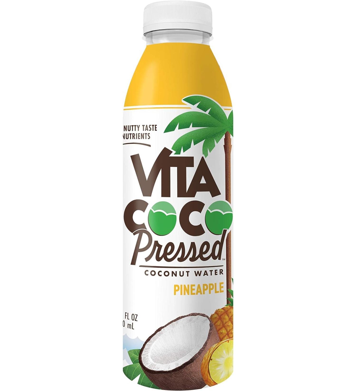 Vitacoco Coconut water pet pressed pineapple 500ml - Buy Online on GoSupps.com