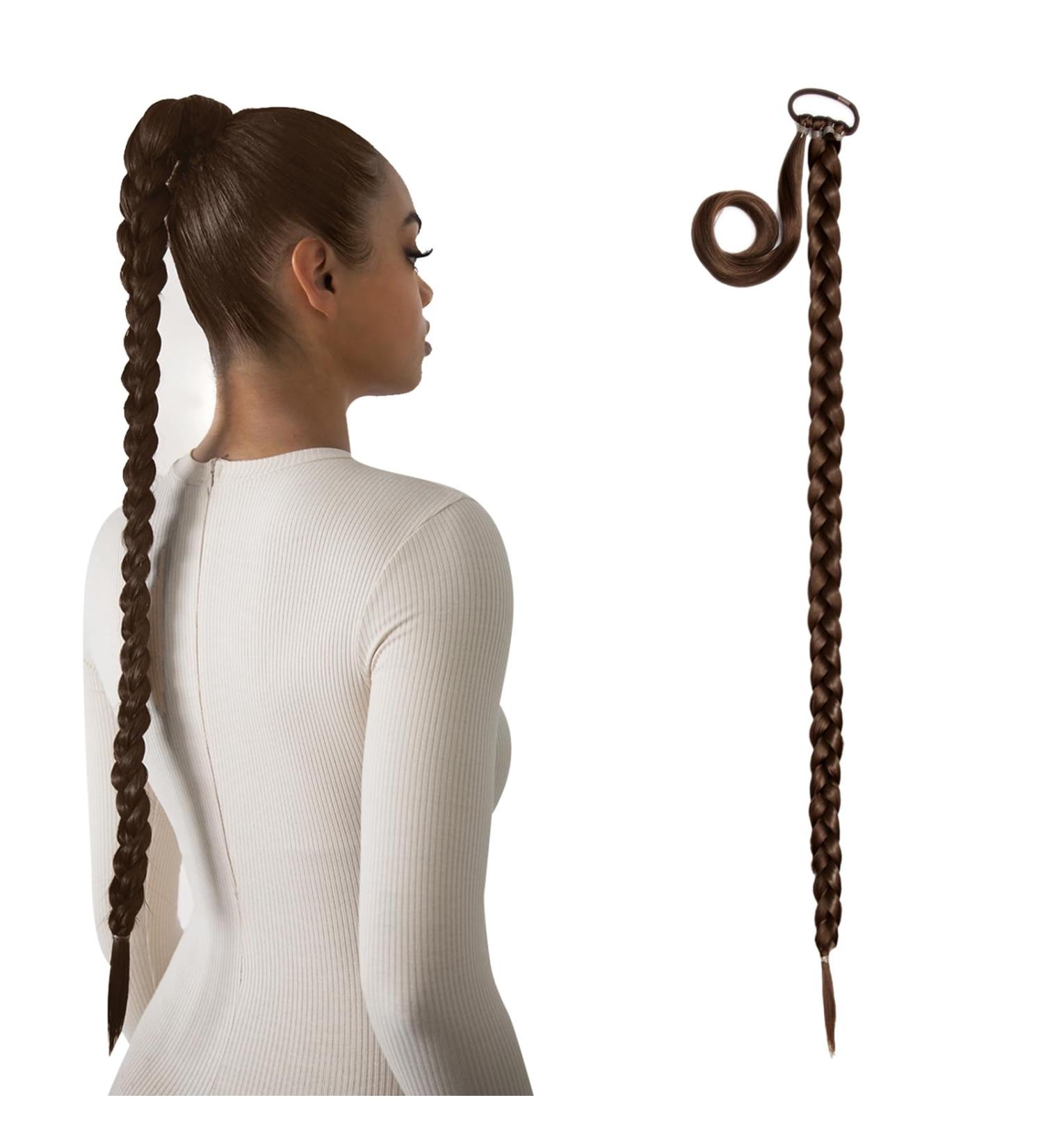 Lullabellz Extra AF Hair Braid 34-Inch Length Golden Brown Extra AF Braid Golden Brown - Buy Online on GoSupps.com