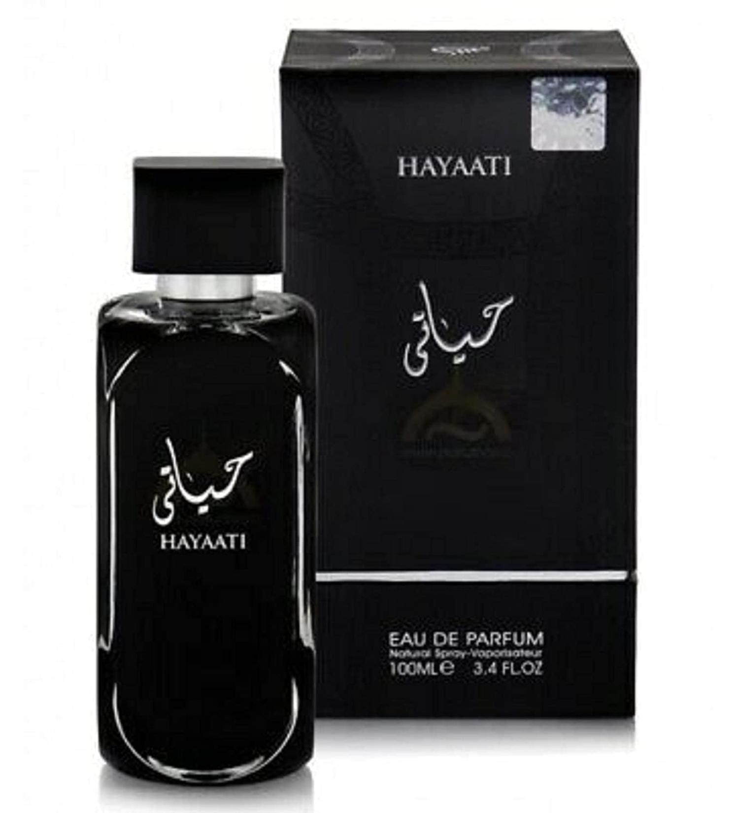 Hayaati (Black) Long Lasting Imported Eau De Perfume 100 ml for Men and Women Package - Pack of 1