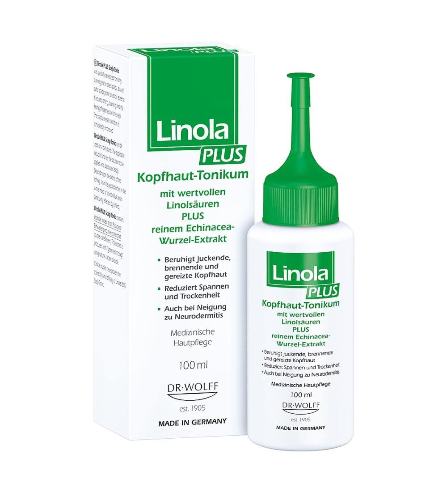 Linola Plus Scalp Tonic 100ml | Nourish & Soothe Your Scalp - International Shipping Available - Buy Online on GoSupps.com