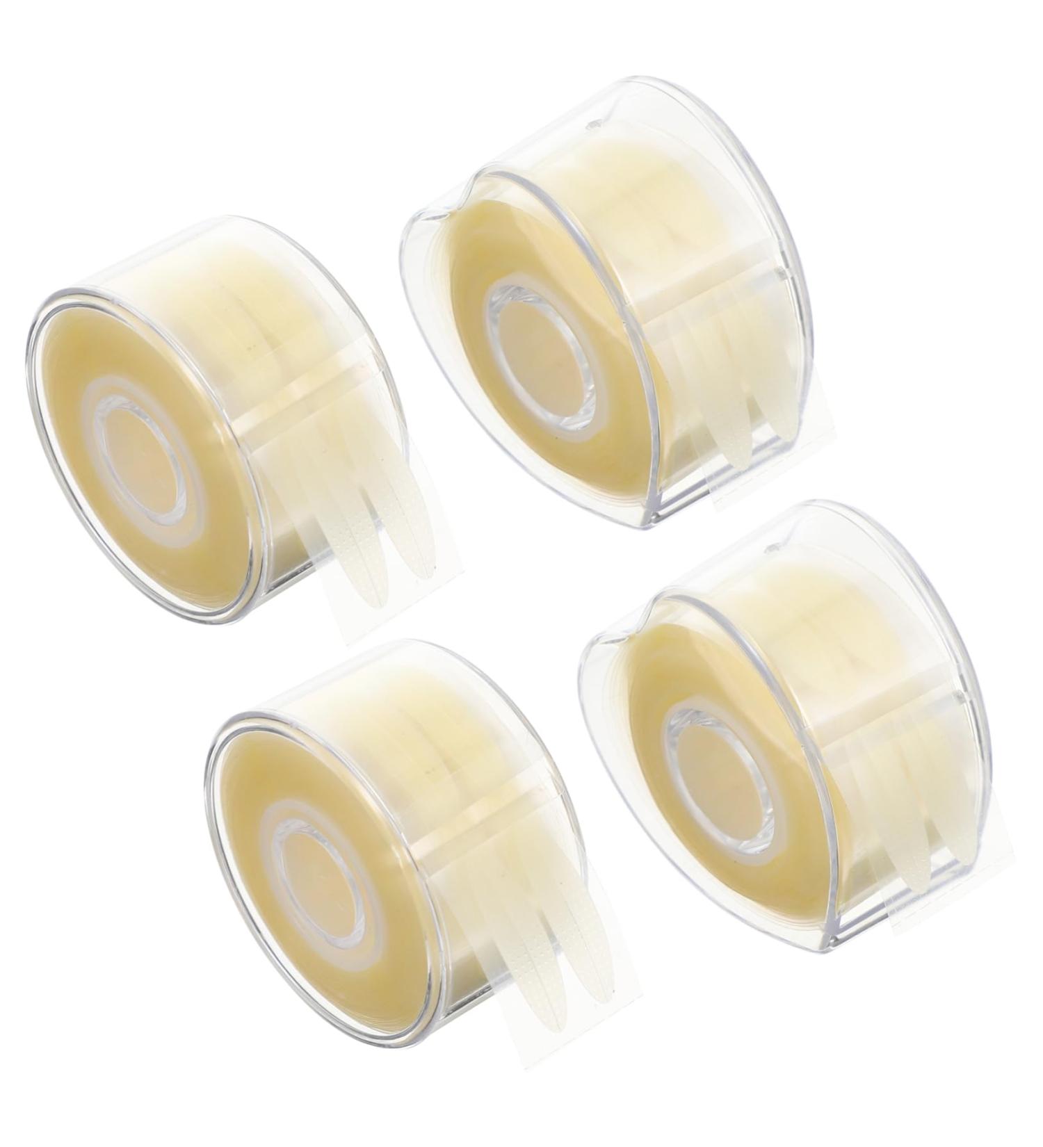 BELLIFFY 4 Rolls Double Eyelid Stickers Natural Ultra Invisible Instant Eyelid Lifter Strip Double Eyelid Strip Female Eyelid Tape Eye Shaping Makeup Supplies Round Stickers Eye Sticker Pvc - Buy Online on GoSupps.com