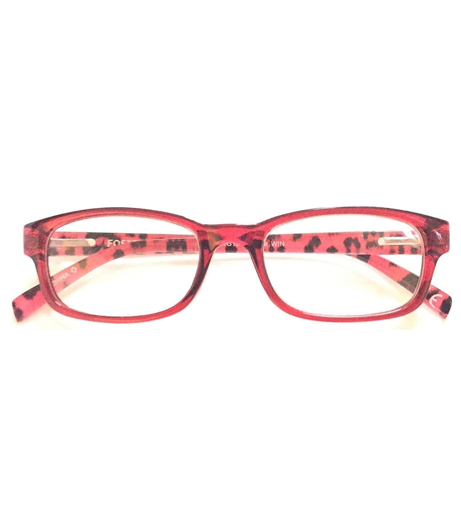 Foster Grant Adalia Win Women's Animal-Print Reading Glasses with Case +1.50