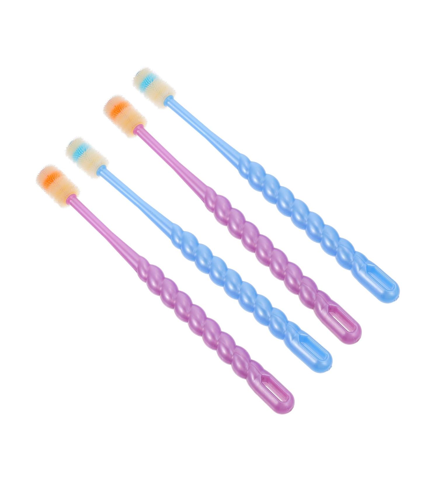 Minkissy 20 STK Infant Toothbrush Set - Extra Soft Baby Training Manual Tooth Cleaner for Milk Teeth - Dandelion Design - Buy Online on GoSupps.com
