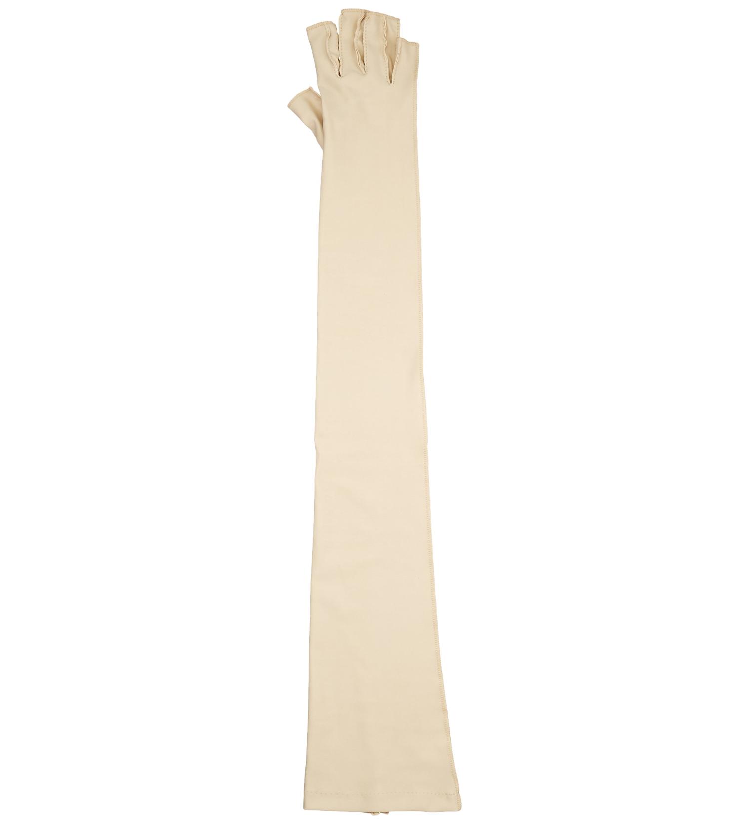 Rolyan Medical-Grade Edema Compression Gloves Shoulder Length Open Finger Gloves for Arthritis Carpal Tunnel Therapeutic and Rehabilitation Gloves for Pain Relief Right Medium Medium Open Finger Right