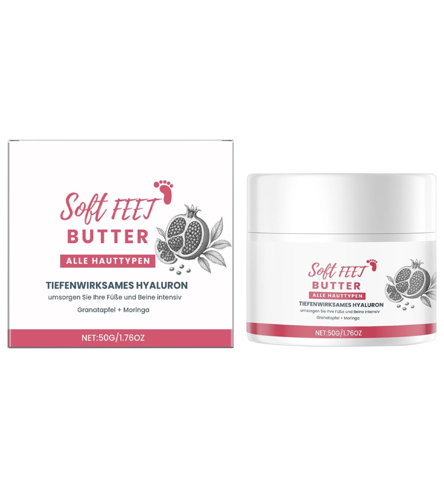 Feet Moisturizing Cream 50g Cracks Care Cream Moisturizing Balm for Dry Heels for Repairing Cracks When Moving or at Home Use - Buy Online on GoSupps.com