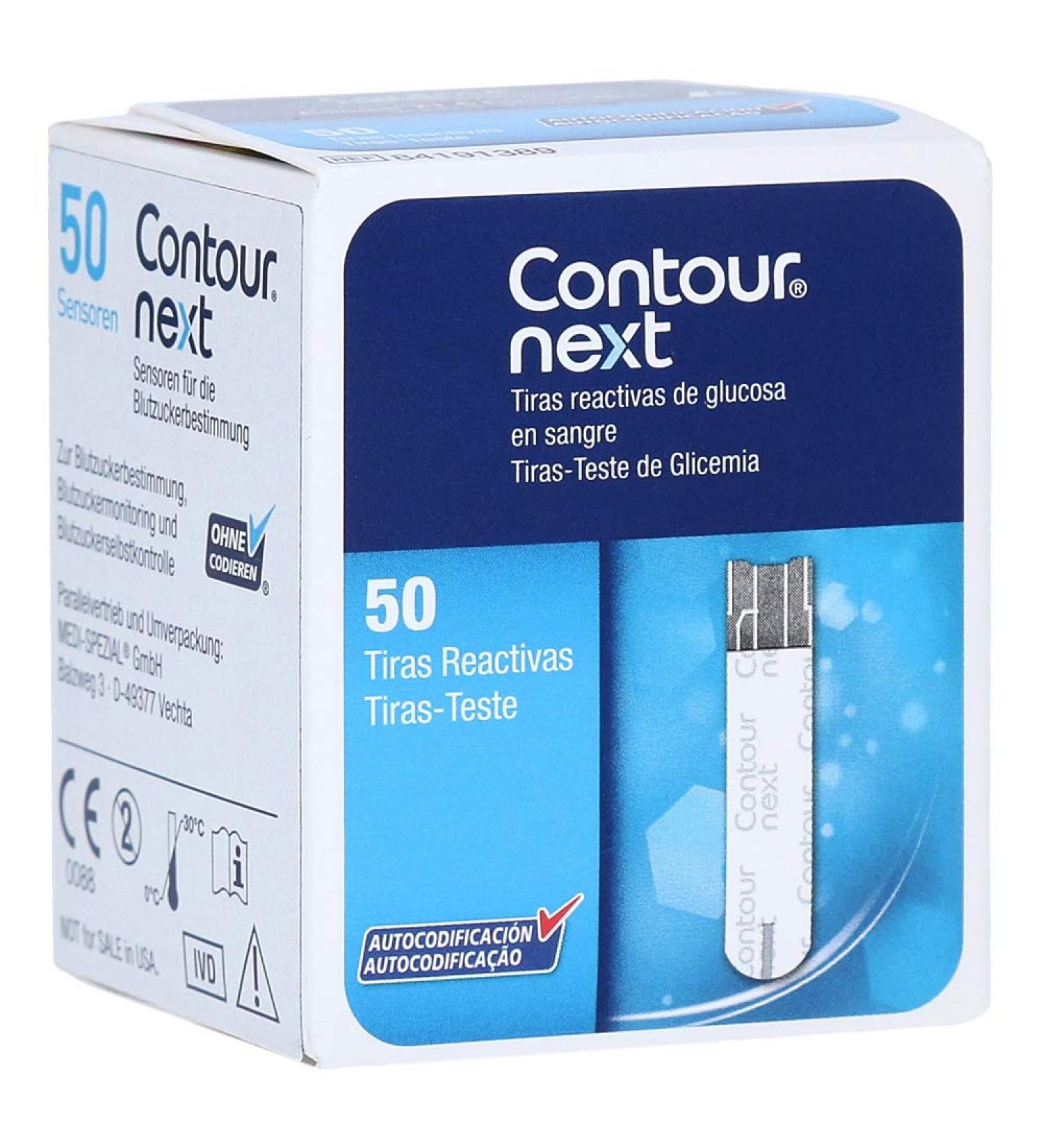 Buy Contour Next Sensors Test Strips - Accurate Diabetes Monitoring | Fast Worldwide Shipping - Buy Online on GoSupps.com