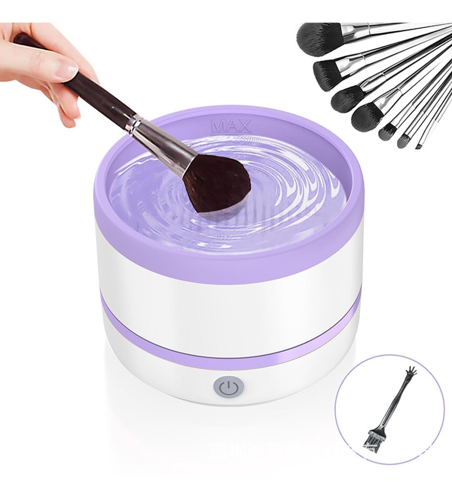 Buy Electric Makeup Brush Cleaner - Efficient Stylish Auto Spinner for All Brush Sizes - Perfect for Home Use - Buy Online on GoSupps.com