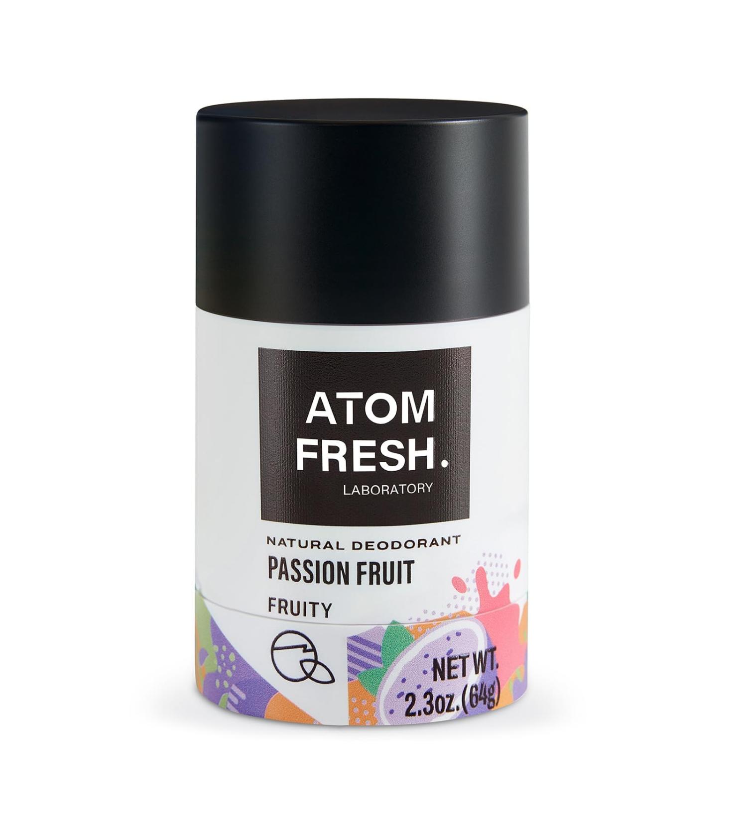 Natural Deodorant for Women & Men - Aluminum Free Vegan Cruelty Free Passion Fruit 2.3 Oz - Effective Odor Protection - Buy Online on GoSupps.com
