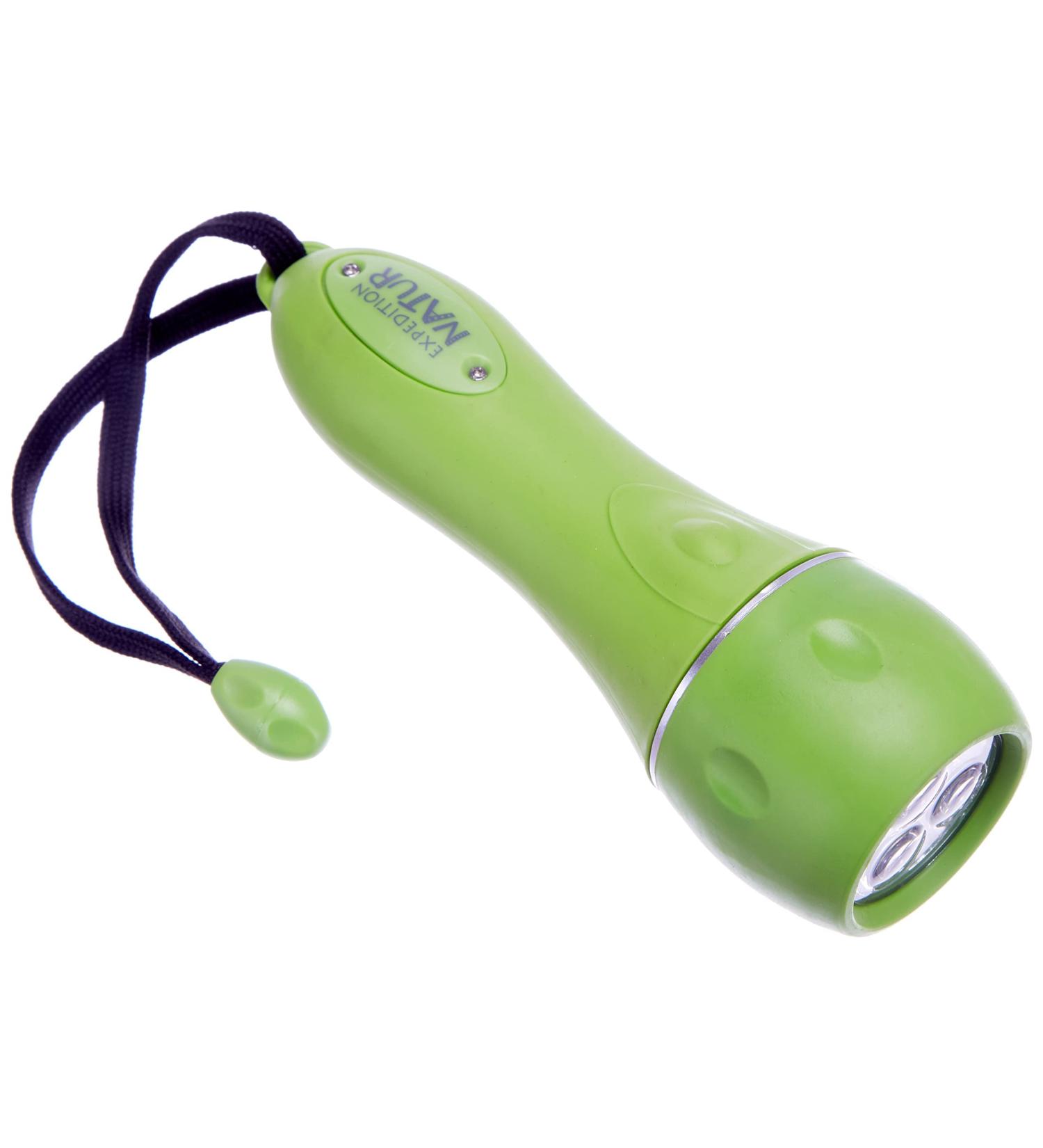 Moses Expedition Nature LED Flashlight - Shockproof Green Light for Camping Hiking & Outdoor Adventures - Buy Online on GoSupps.com
