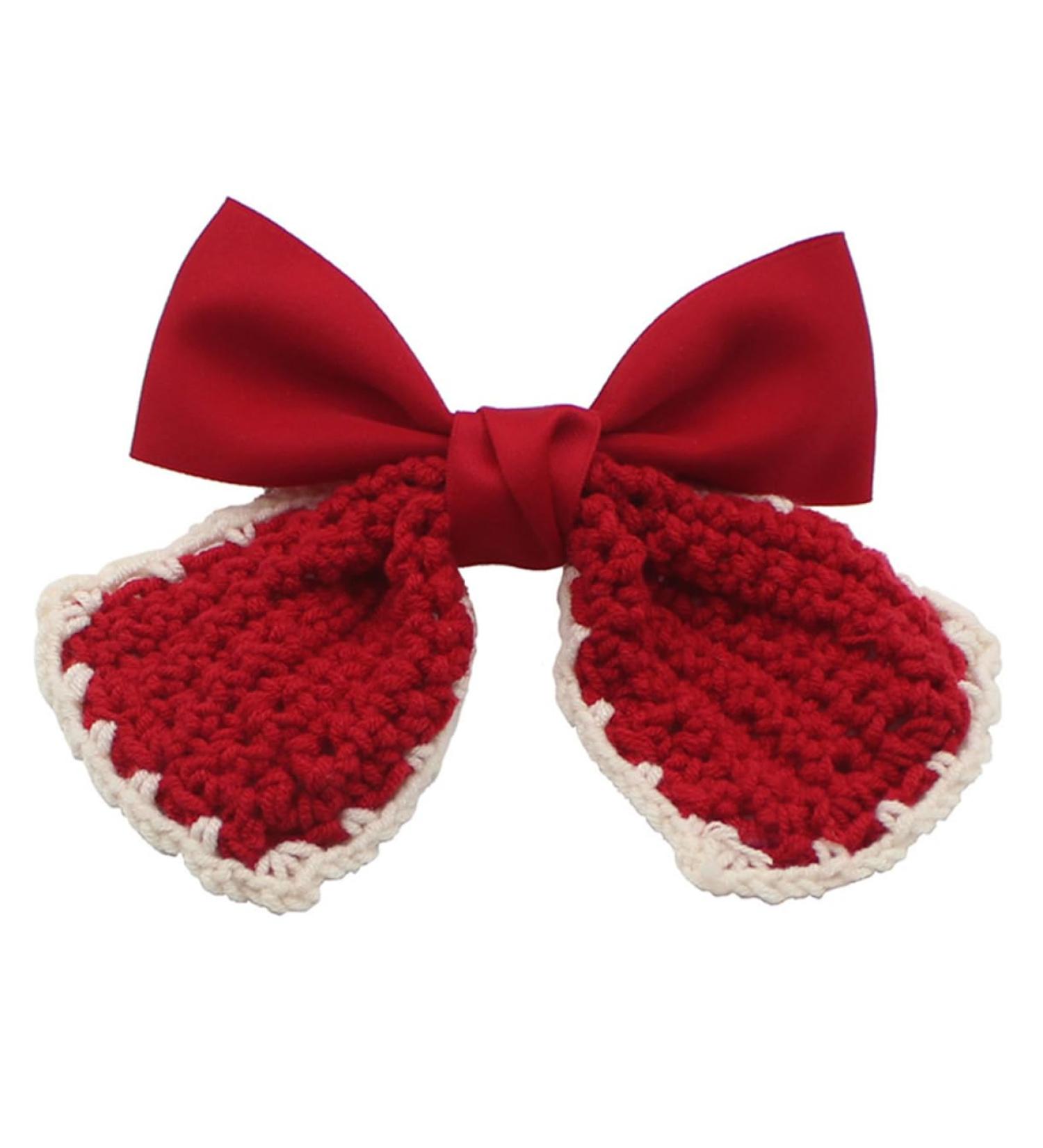 minkissy 1pc Hairpin Xmas Bowknot Hair Clips Cute Bow Hair Clips Women Hair Clips Girl Bow Hair Clips Xmas Bow Hair Clips Bows Hair Clip Red Bow Hair Clip Big Bow Headgear Child Fabric - Buy Online on GoSupps.com