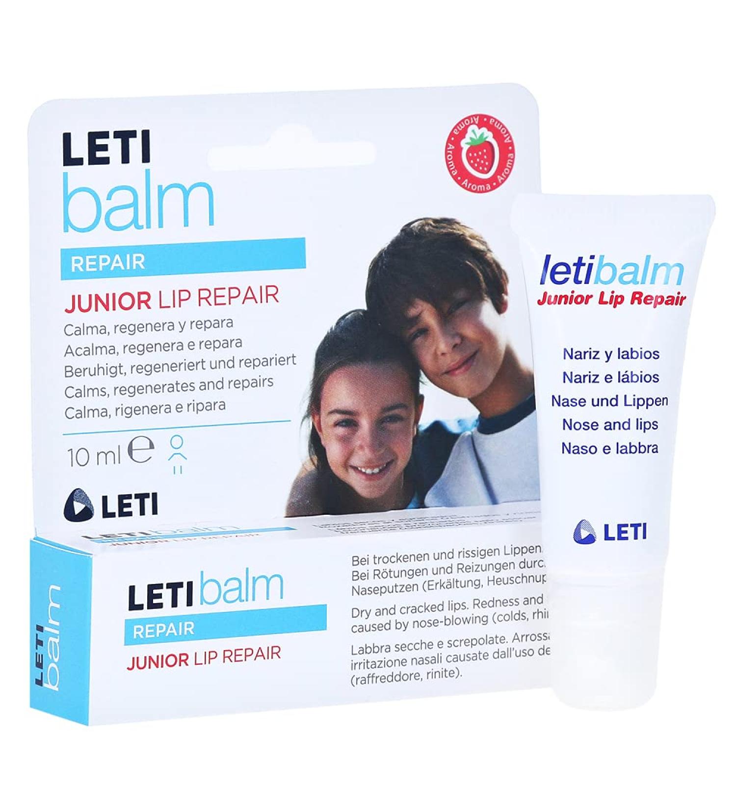 Letibalm Junior Lip Restorative Stick 10ml - Buy Online on GoSupps.com