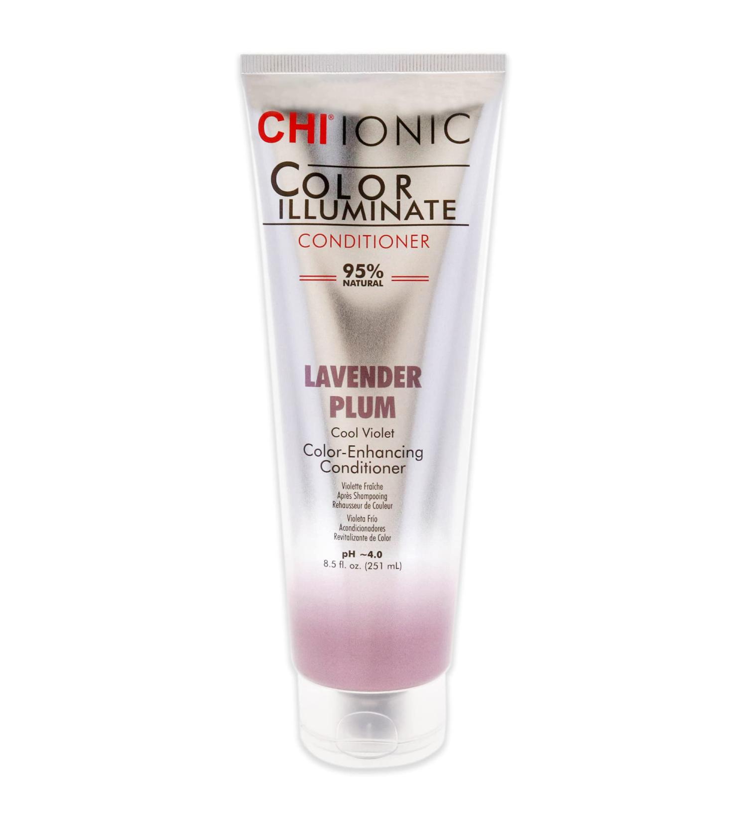 CHI Ionic Color Illuminate Conditioner - Lavender Plum for Unisex 8.5 oz Conditioner