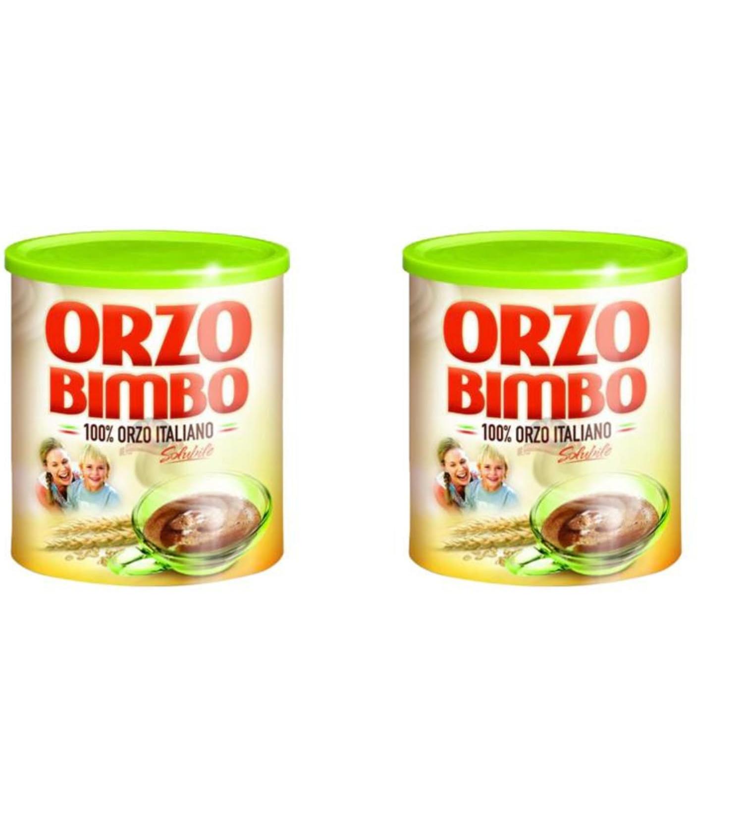 Orzo Bimbo Coffee Soluble Instant Cup Pack of 2 x 120gr Barley Great Taste Made In Italy - Buy Online on GoSupps.com