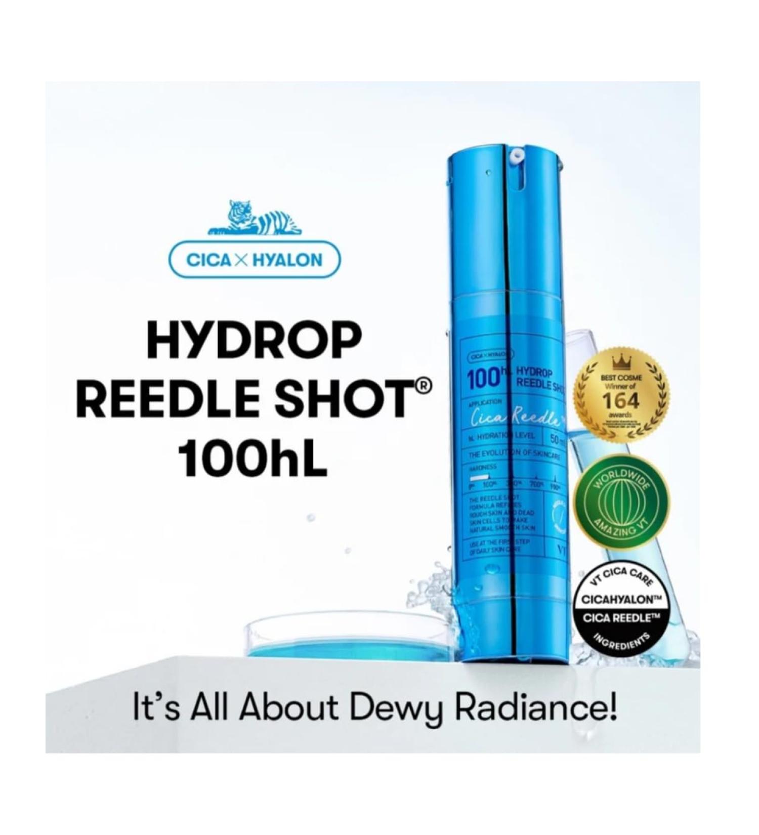  G n rique REEDLE SHOT - 100 CICA x HYALON Hydrop Reedle Shot Moisturizing Serum for Radiant Skin 100 ml - Buy Online on GoSupps.com