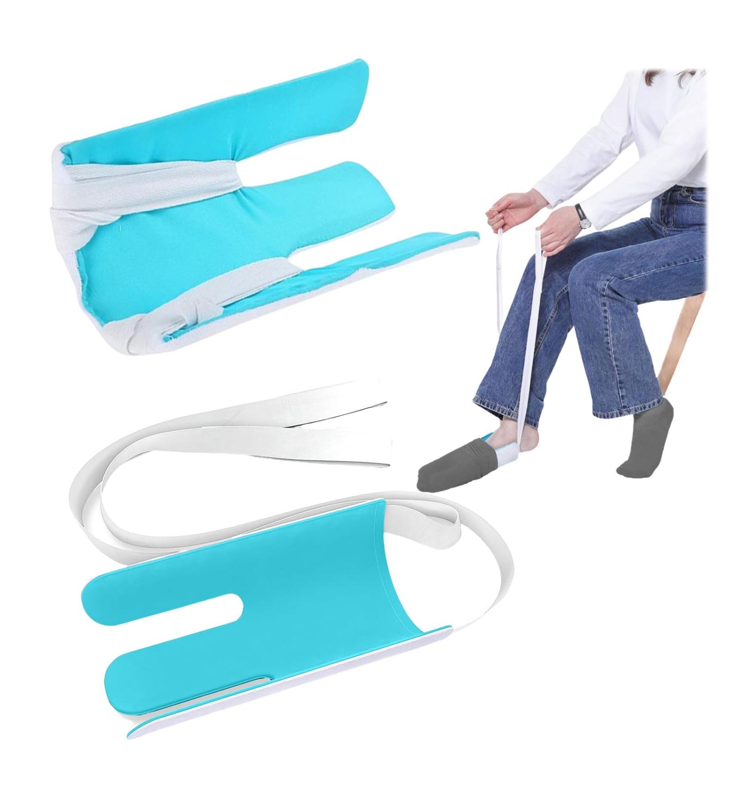ZHYUAN Sock aid device for seniors Device Sock Helper Sock helper kit Sock helper easy on easy off Sock Aid for Putting Socks On Sock Aid Kit Device Sock Helper or seniors Disabled Pregnant Diabetics - Buy Online on GoSupps.com