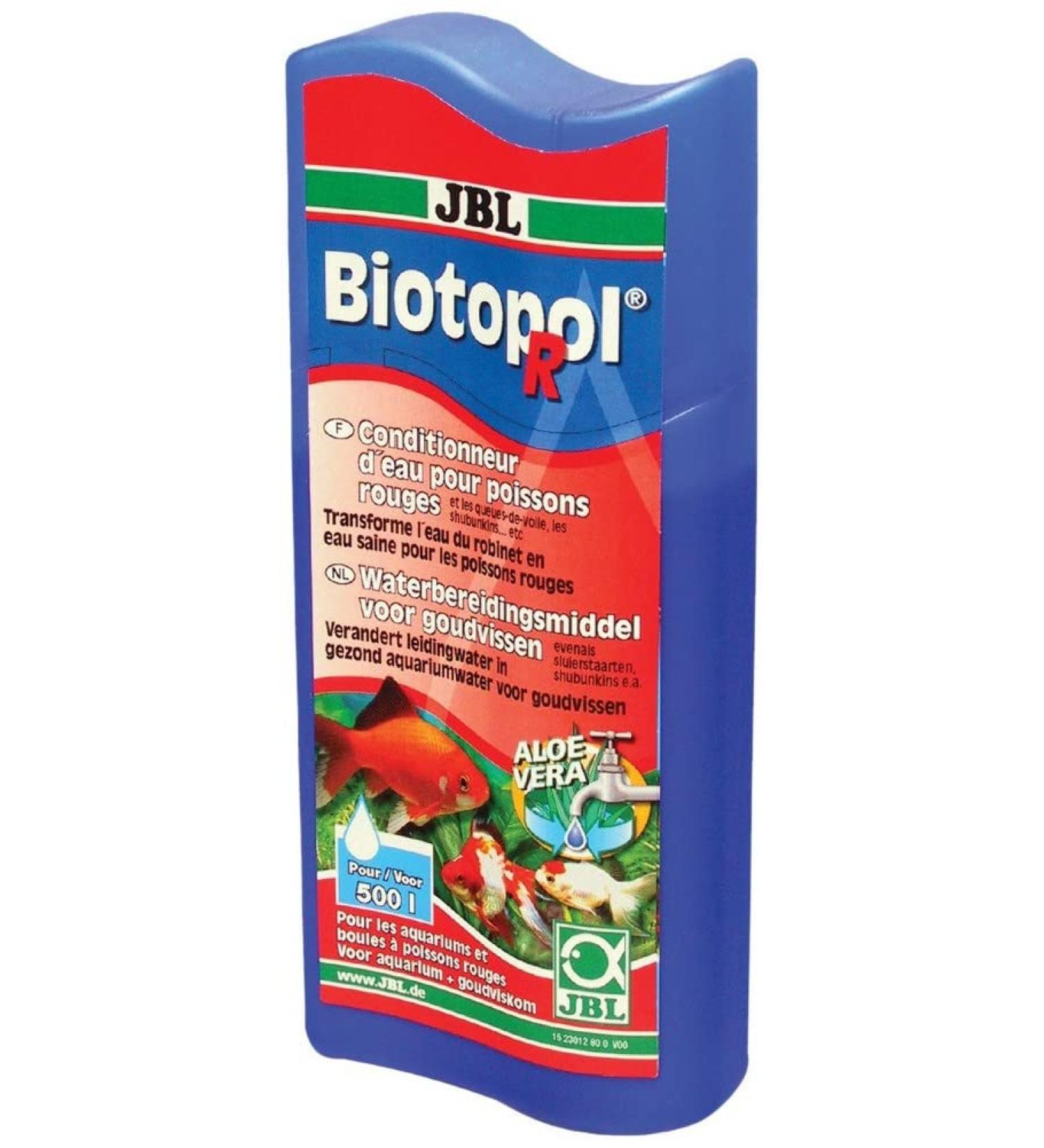 JBL Biotopol R 23011 Water Conditioner for Goldfish - 100 ml | Essential Care for Healthy Aquariums - Buy Online on GoSupps.com