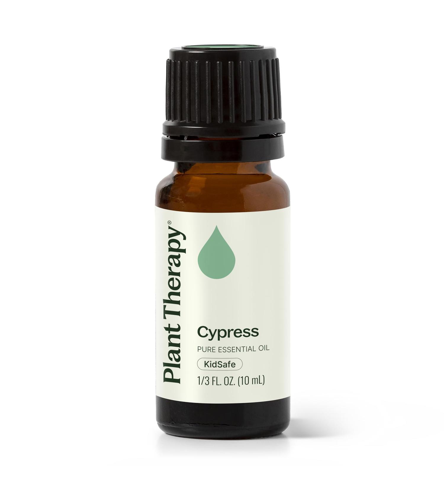 Plant Therapy Cypress Essential Oil 10 mL (1/3 oz) 100% Pure Undiluted Natural Aromatherapy for Congestion Relief and Clear Skin 0.33 Fl Oz (Pack of 1) - Buy Online on GoSupps.com