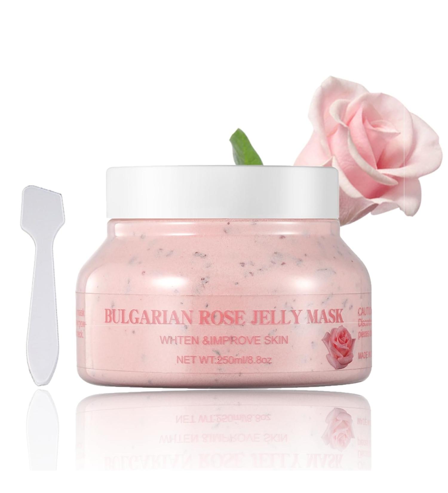 Face Masks Beauty - Natural Rose Jelly Mask - Jelly Face Mask for Skin Care - Face Masks Skincare - Hydrating Face Mask - Peel Off Face Masks - Deep Cleansing Hydrating - Reduces Acne and Pores - Buy Online on GoSupps.com