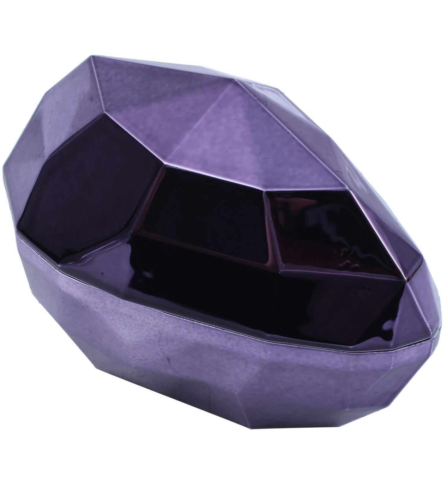 Desikixudy Purple Diamond Cut Liquid Foundation Brush Fine Soft Fiber Buffering Blush Brush Bronzer Contour Makeup Brush With Cover - Buy Online on GoSupps.com