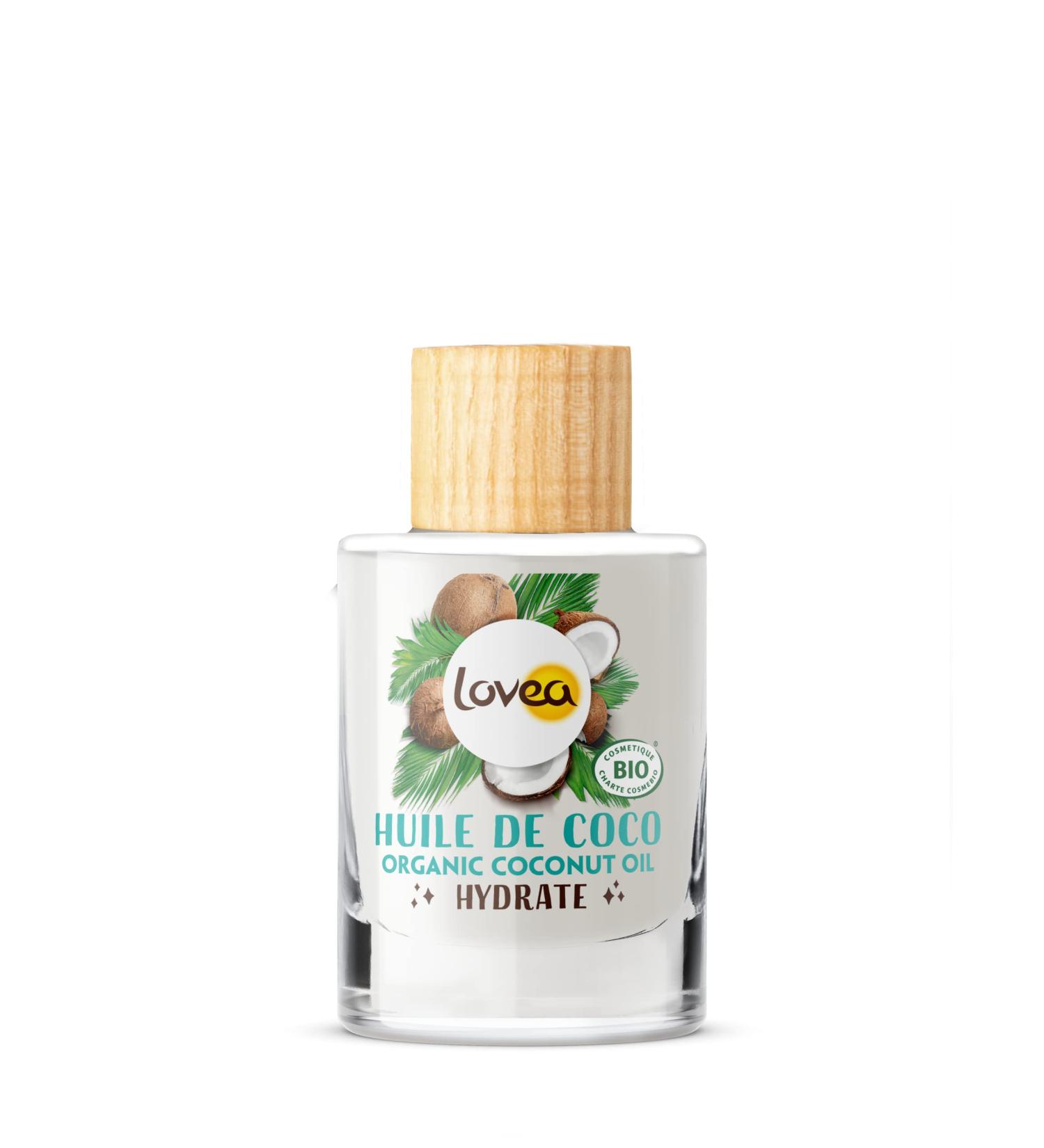  Lovea Lovea - Multi-purpose Organic Coconut Oil - Moisturizes - Dry Skin & Dry Hair - 100% Natural Origin - No Dye or Added Fragran - Buy Online on GoSupps.com