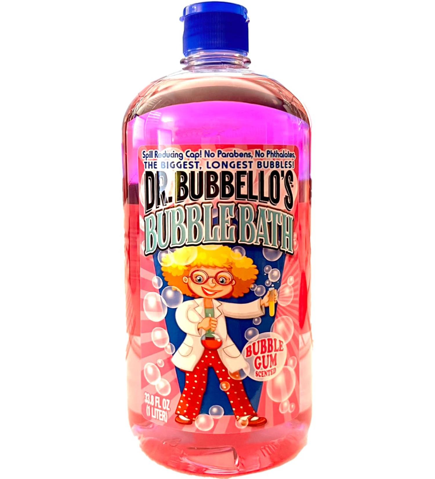 Dr. Bubbello's Bubble Bath Bubble Gum Scented 33.8 oz Cruelty Feee