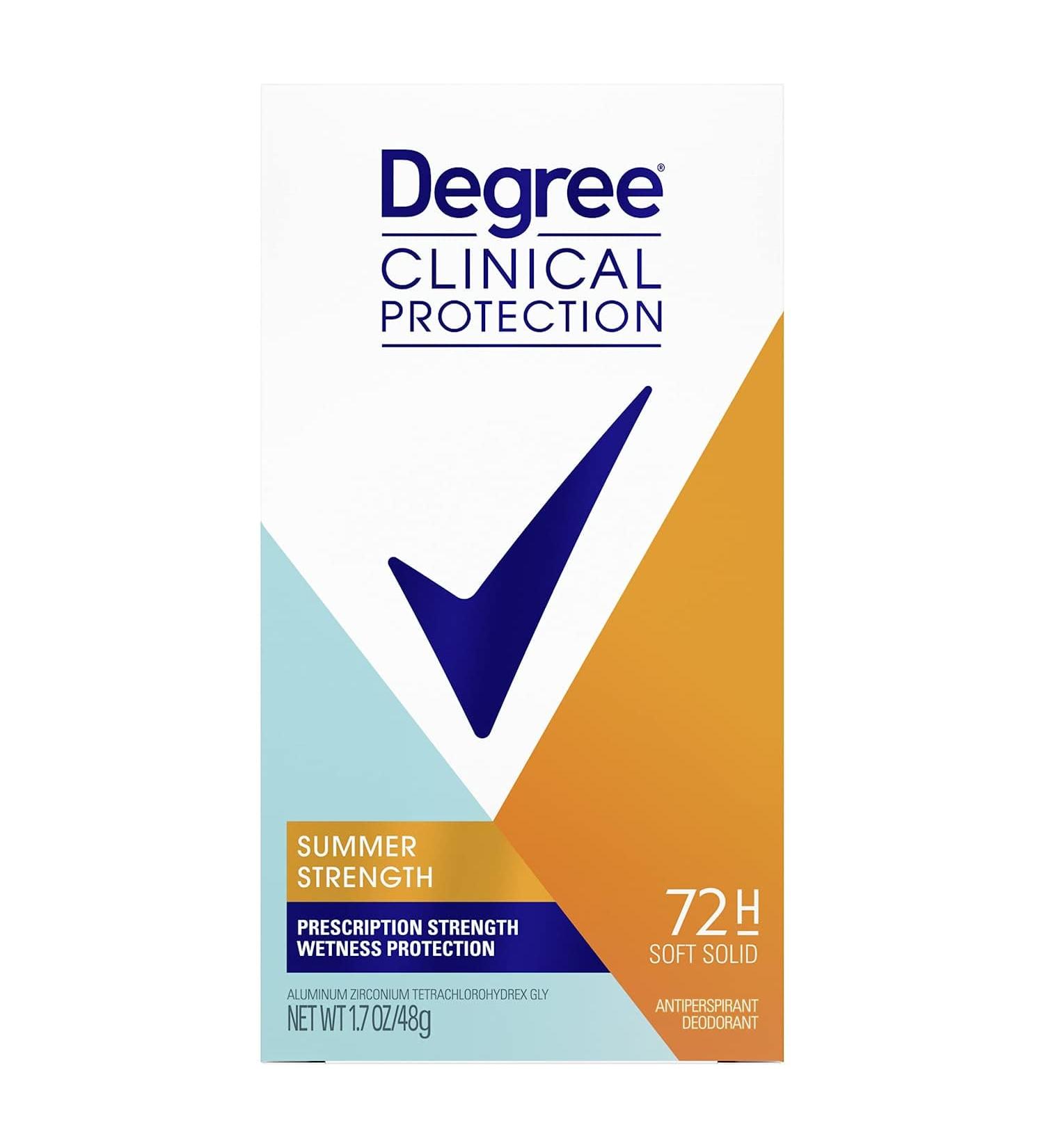 Degree Clinical Protection Anti-Perspirant & Deodorant Summer Strength 1.7 oz - Pack of 2 - Buy Online on GoSupps.com