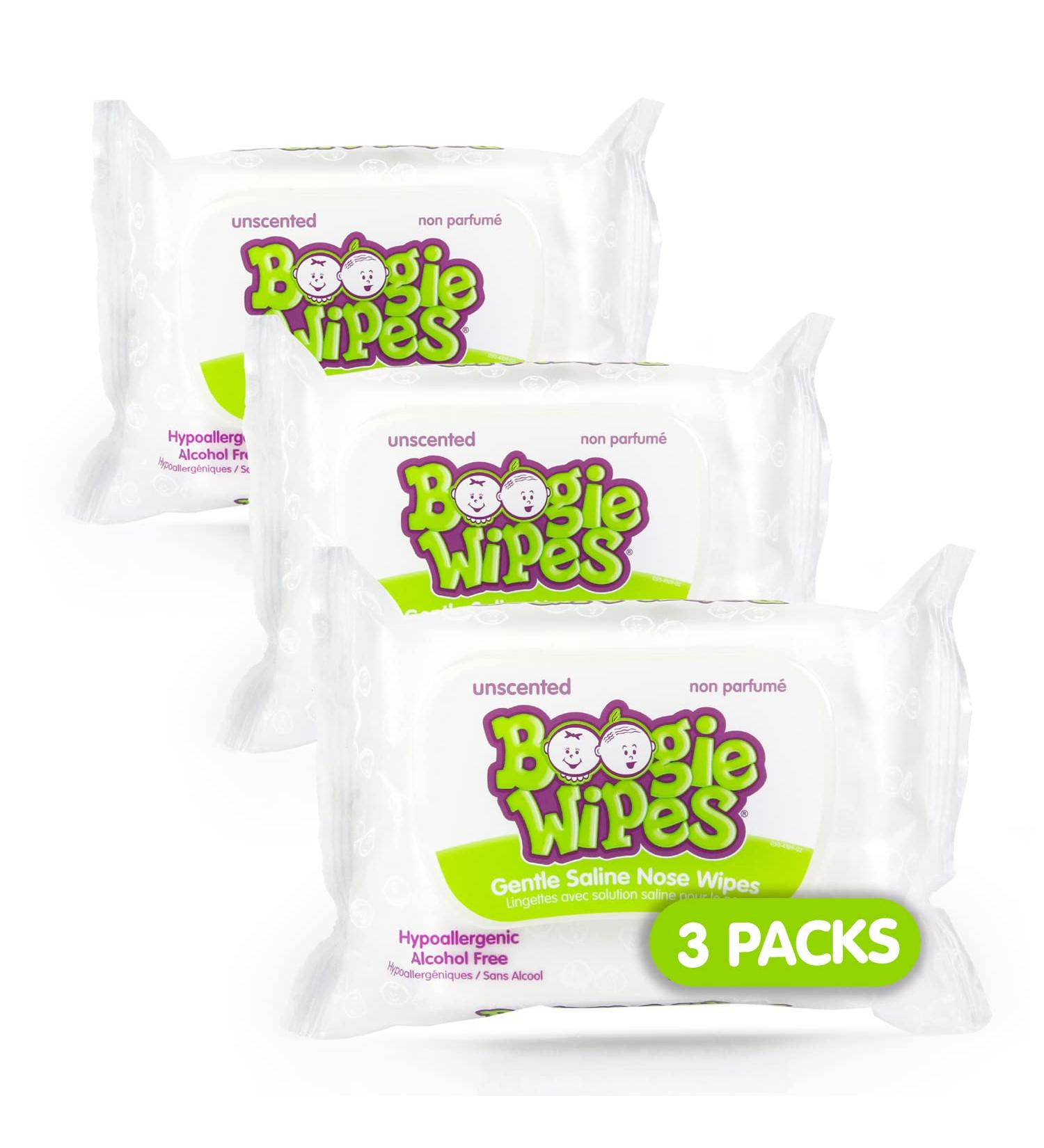 Boogie Wipes Unscented 90 Count Wet Wipes for Baby and Kids - Buy Online on GoSupps.com