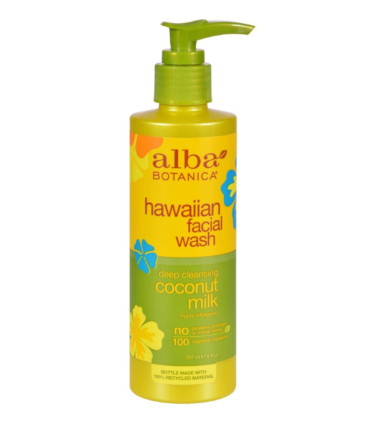 Alba Botanica Face Wash Coconut Milk8