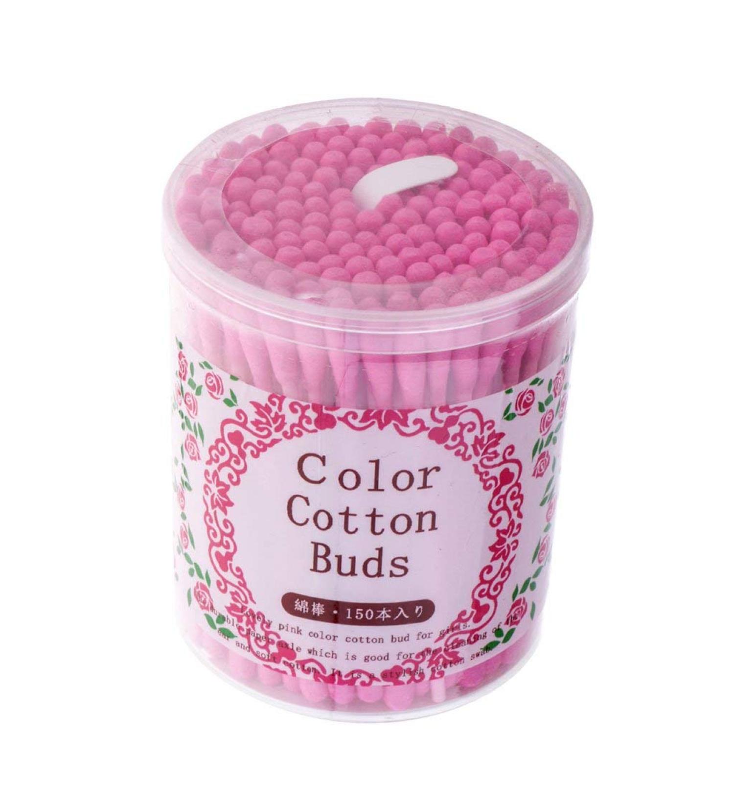 150 Cotton Swabs Sticks - Cosmetic Applicator Wands for Makeup Remover | International Shipping Available - Buy Online on GoSupps.com
