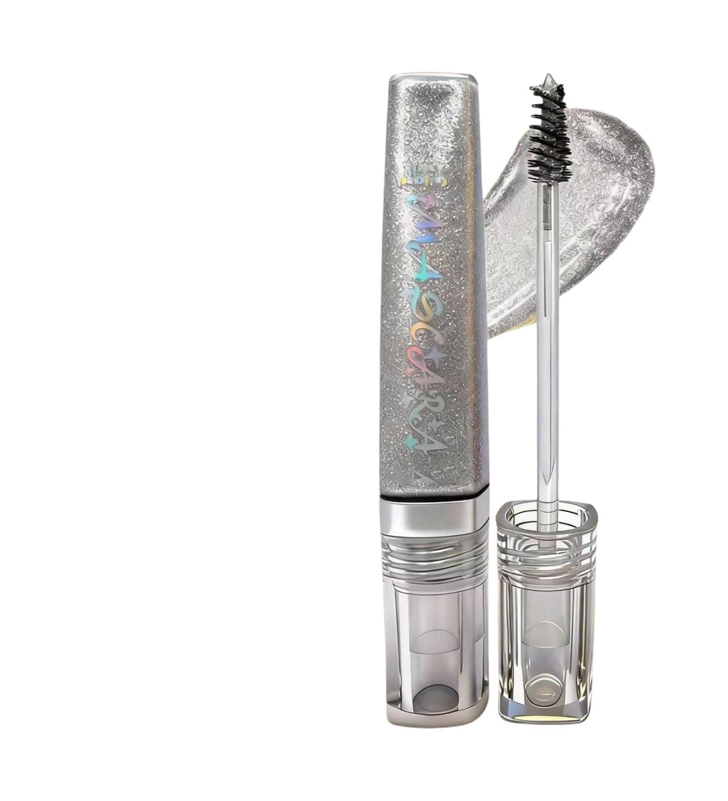 Sparkly Mascara - Sweat Resistant Volumizing Balm for Eyelashes | 5g Hypoallergenics Formula with No Smudge Long-Lasting Shine Enhancer for Night Out Wedding Concert Stage Performance Swimming - Buy Online on GoSupps.com