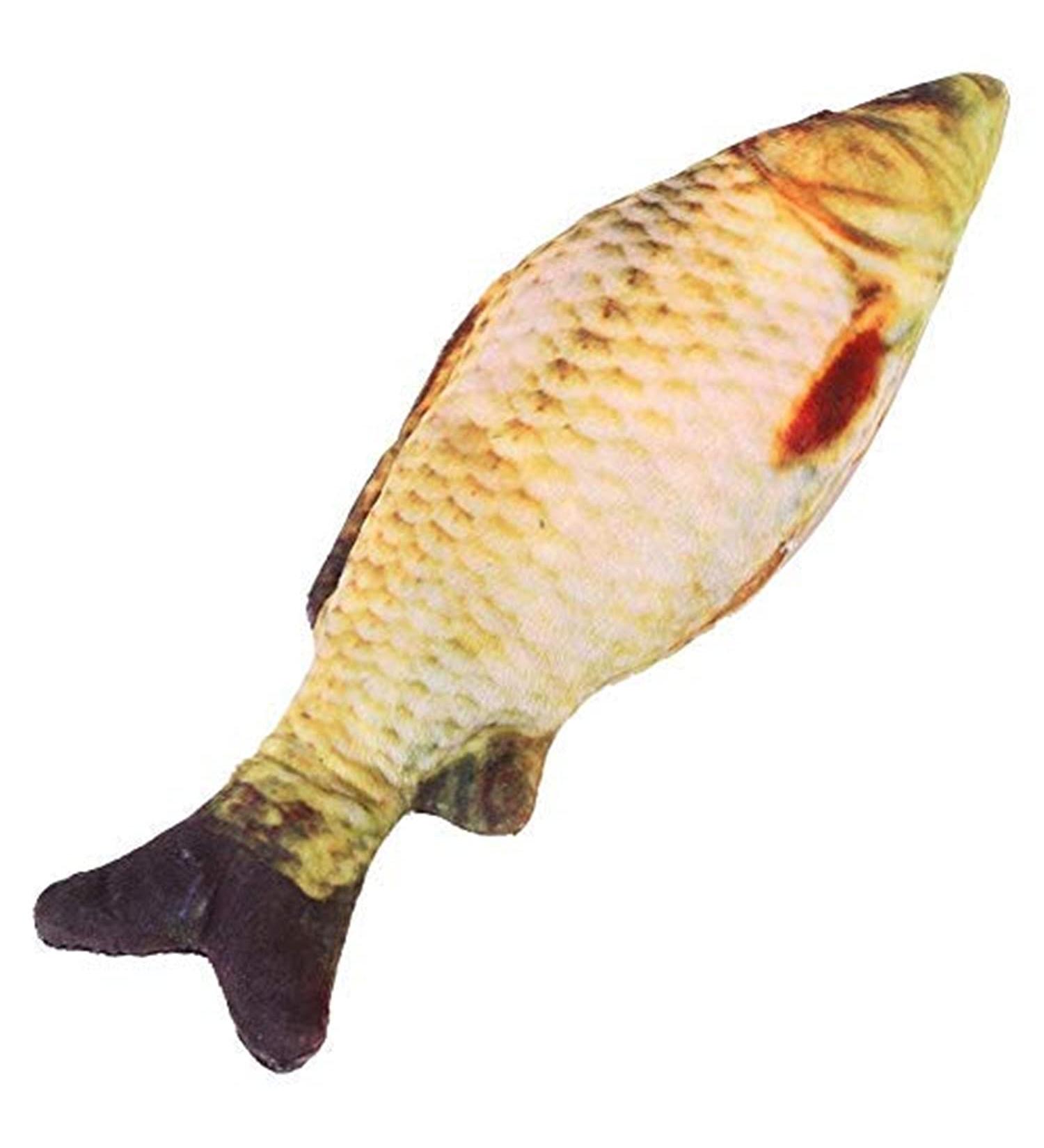 Yosoo Cat Toy Fish with Catnip | Plush Cotton Chew Toy | 40cm (15.7in) | International Shipping - Buy Online on GoSupps.com