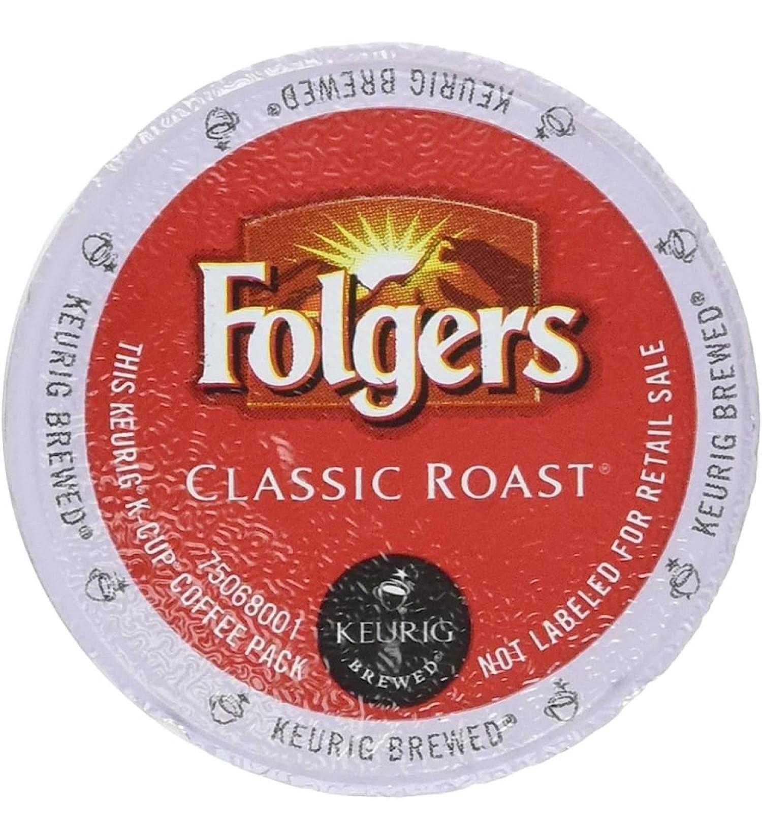 Folgers Classic Roast Coffee K-Cup Pods 80 count
