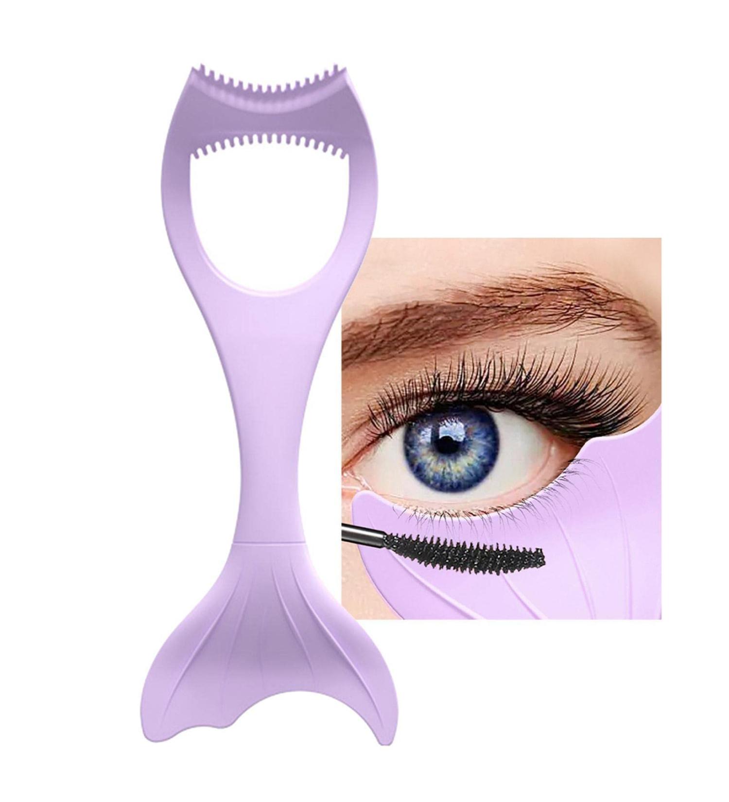 Silicone Eyeliner Tool - Multifunctional Mascara Applicator Tool - Eyeliner Molds for Winged Eyeliner Lashes Lip Liner Quick Makeup Tool for Eyes for Beginners Hersil Purple - Buy Online on GoSupps.com