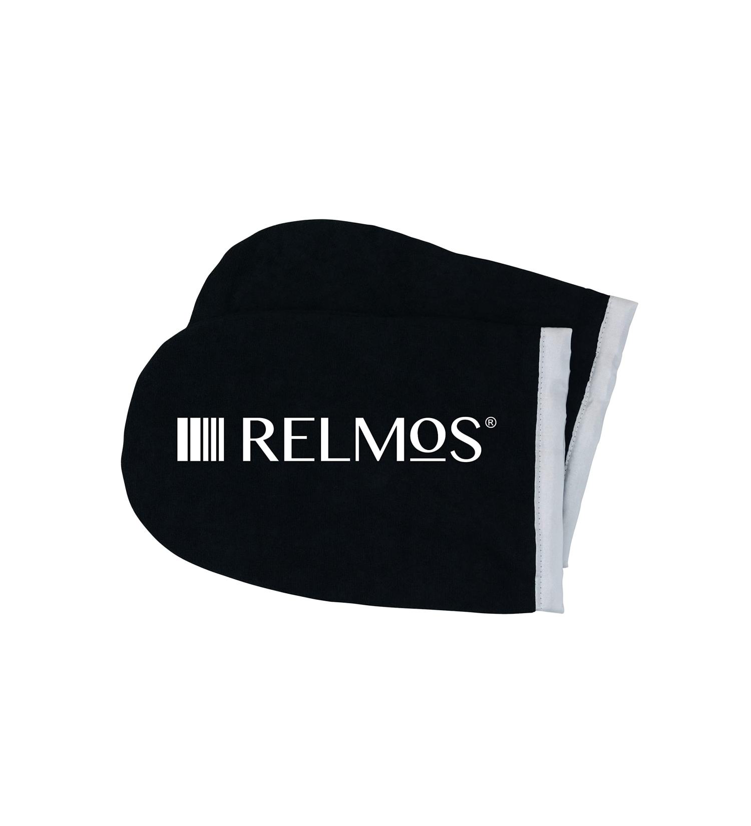 RELMoS Paraffin Wax Mitts - 1 Pair, Terry Cotton Gloves for Heat Therapy Spa Treatment in Black - Buy Online on GoSupps.com