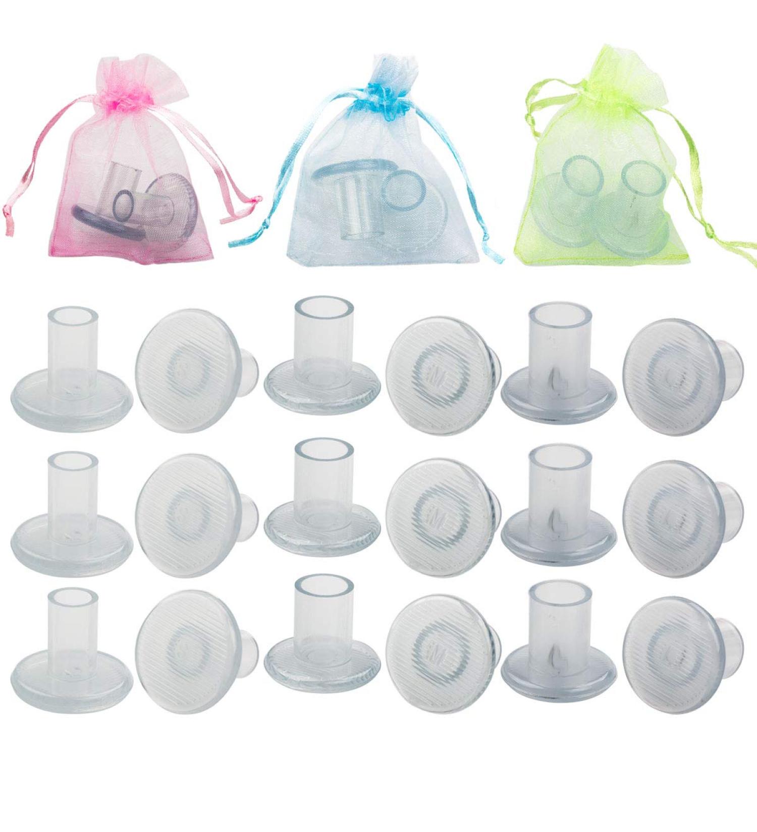 CBTONE High Heel Protectors - 15 Pairs Clear Stoppers for Women's Shoes | Grass Protection & Repair Caps for Outdoor Events (S/M/L) - Buy Online on GoSupps.com