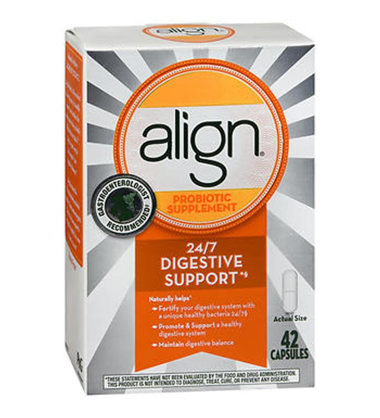 Product of Align Probiotic Supplement Capsules 2 pk./42 ct. Biz Discount