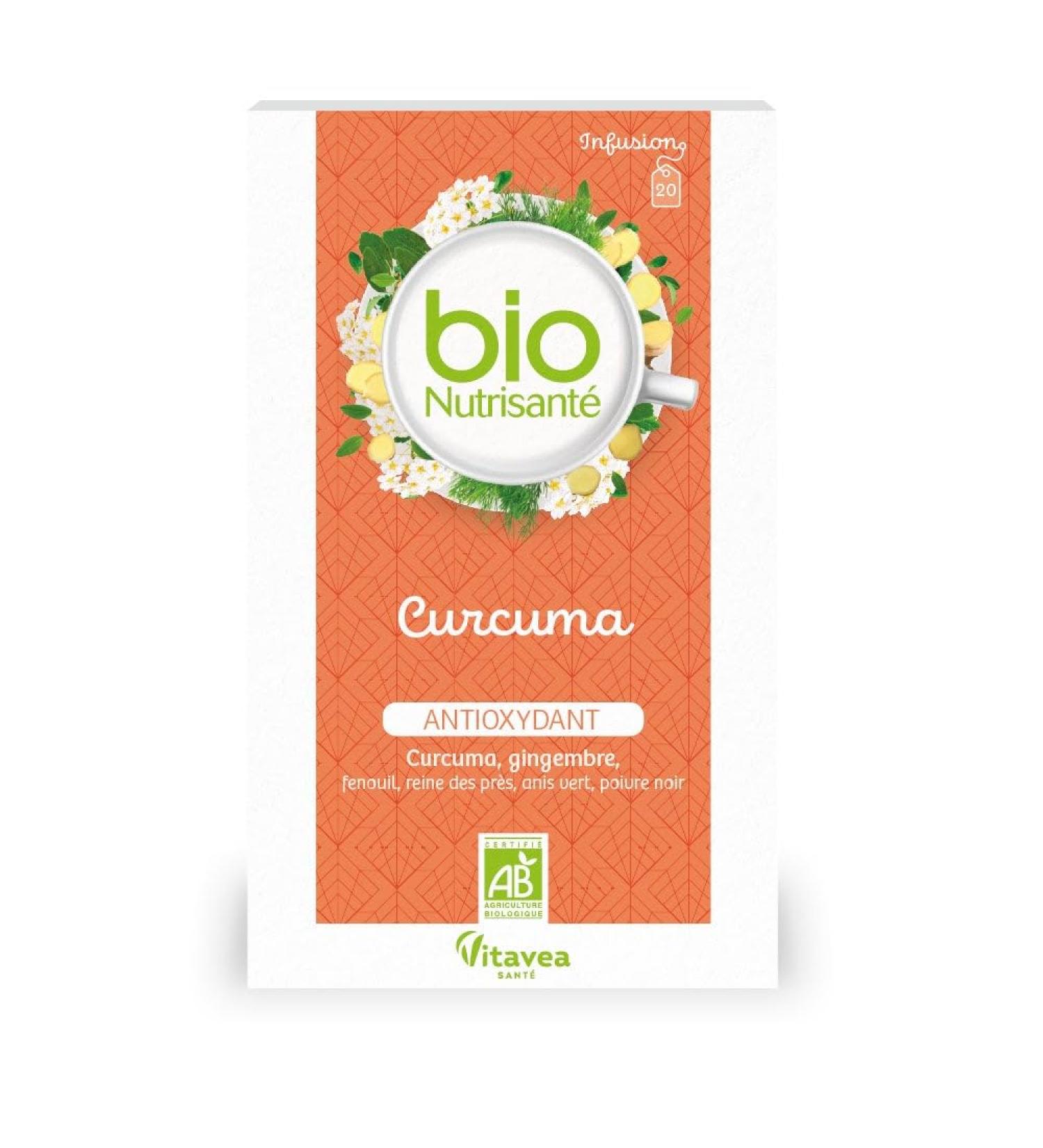 Vitavea Infusion Curcuma Organic 20 Sachets