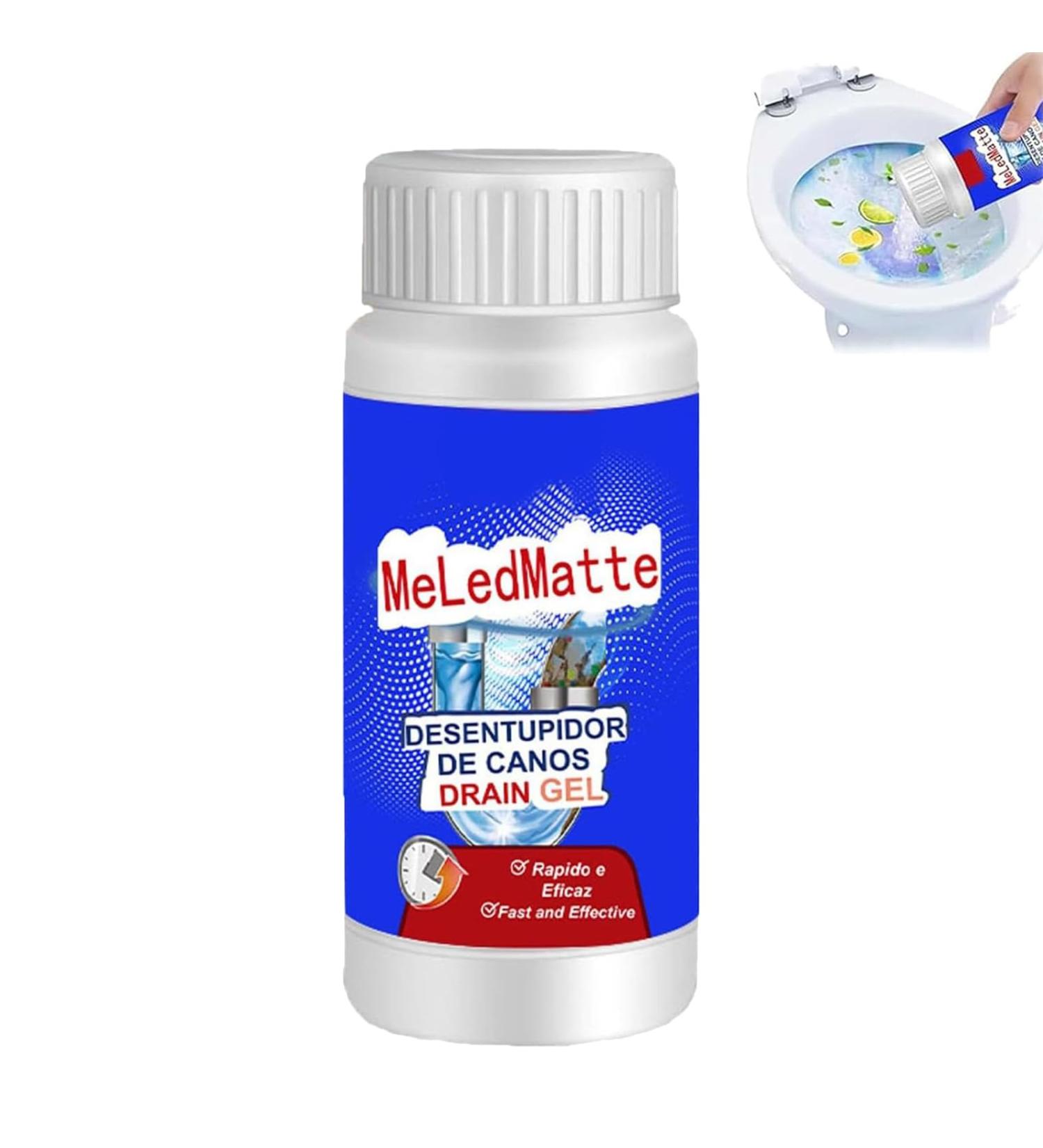 Meledmatte Powerful Pipe Dredging Agent Meledmatte Toilet Drain Cleaner Powerful Pipe Dredge Deodorant for Kitchen Toilet Pipeline Quick Cleaning Tool. (1pcs) - Buy Online on GoSupps.com
