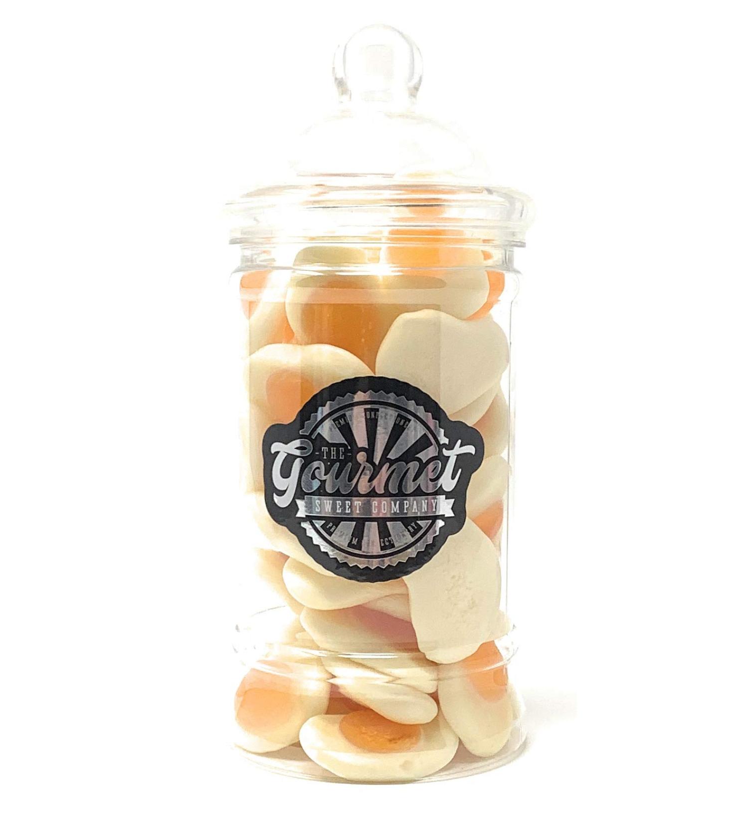Fried Eggs Victorian Gift Jar by The Gourmet Sweet Company