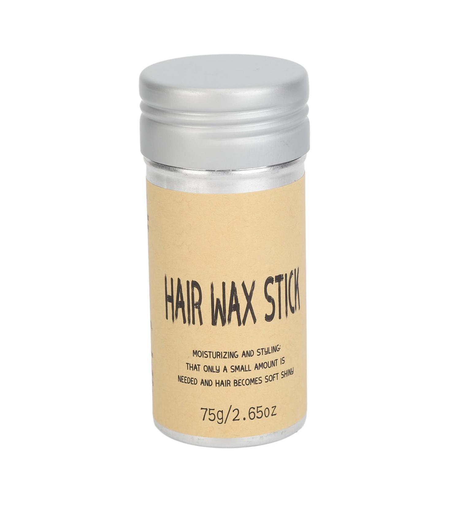 Soft and Shiny Hair Wax Stick 2.6 Oz Cream Texture Long Lasting Portable Styling Stick Easy to Clean Soft and Shiny for Frizz Control - Buy Online on GoSupps.com
