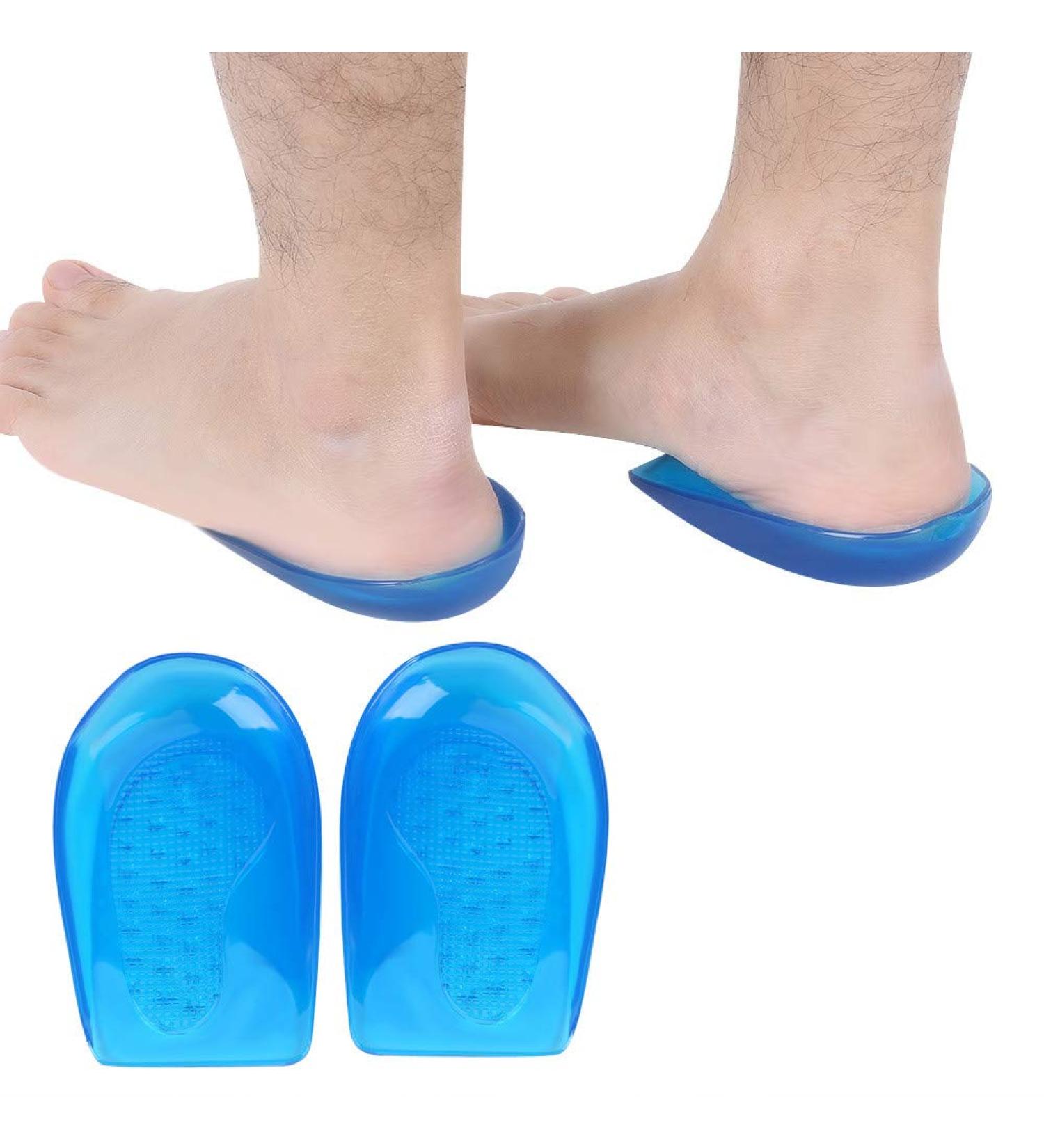 Silicone Gel O/X Leg Correction Insoles - Arch Support & Heel Pain Relief - Large Size - Buy Online on GoSupps.com