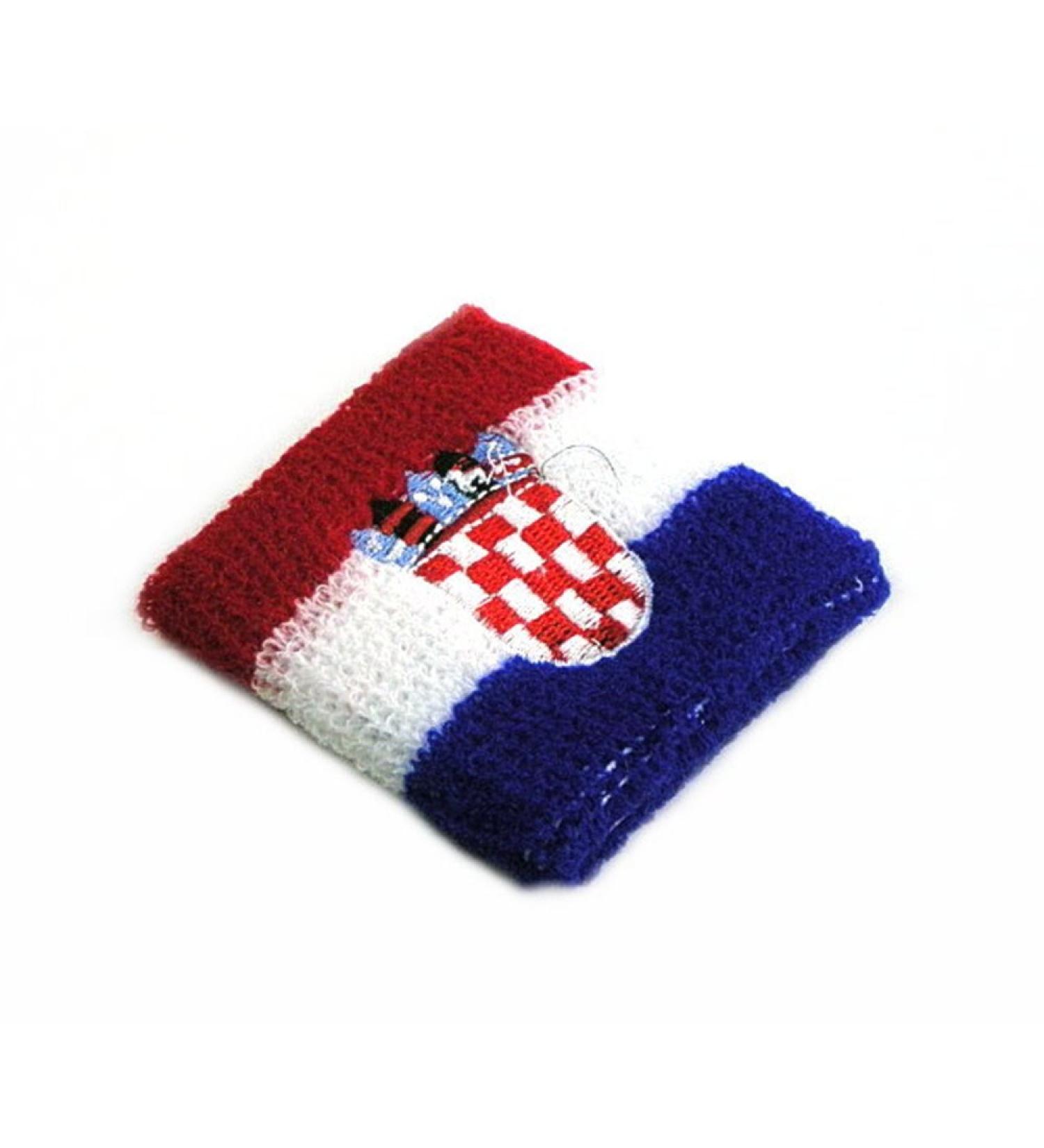 wuerfel24 sweatband/bracelet/wristband CROATIA 1 piece