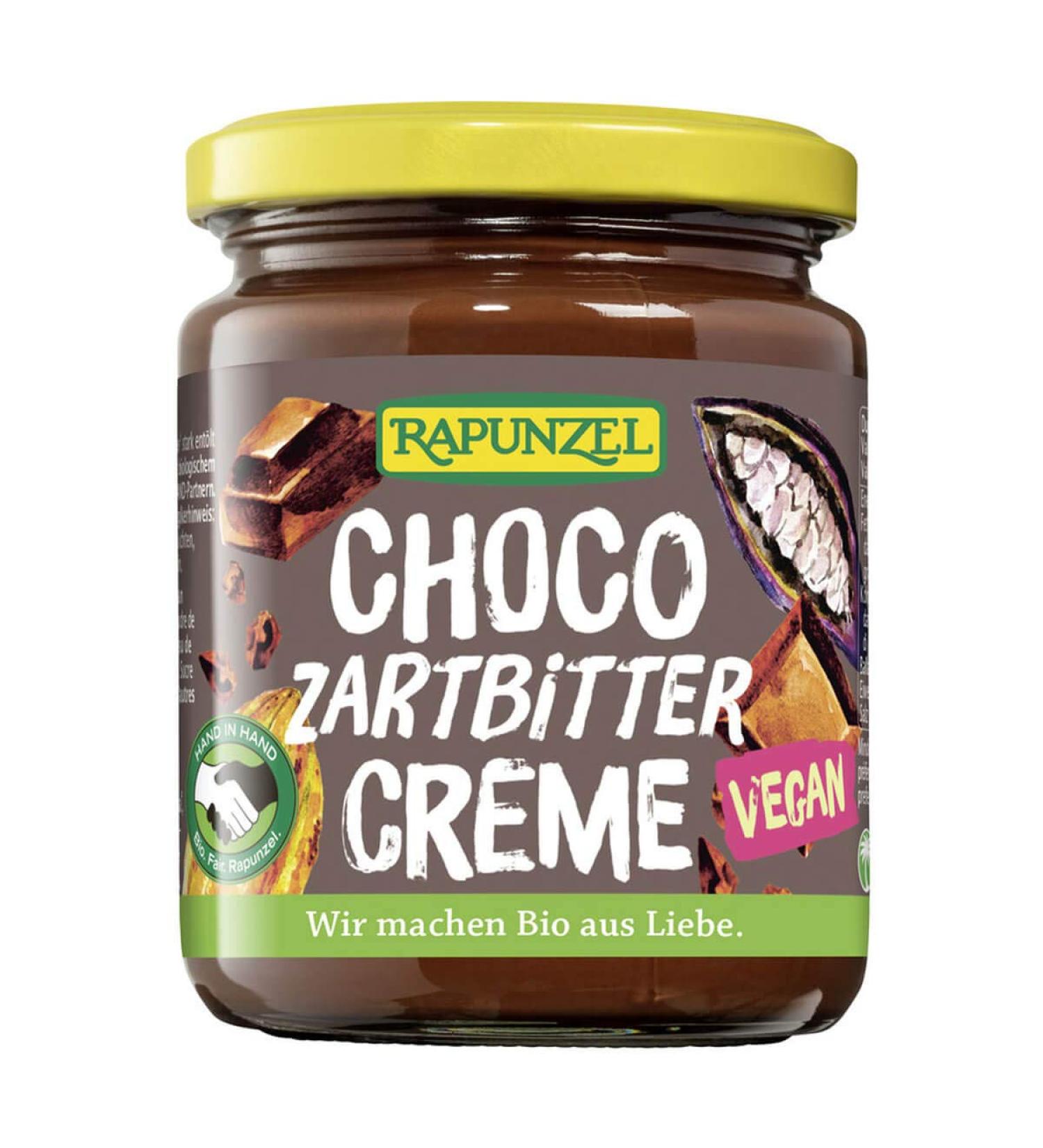 Organic chocolate cream 250 g - RAPUNZEL
