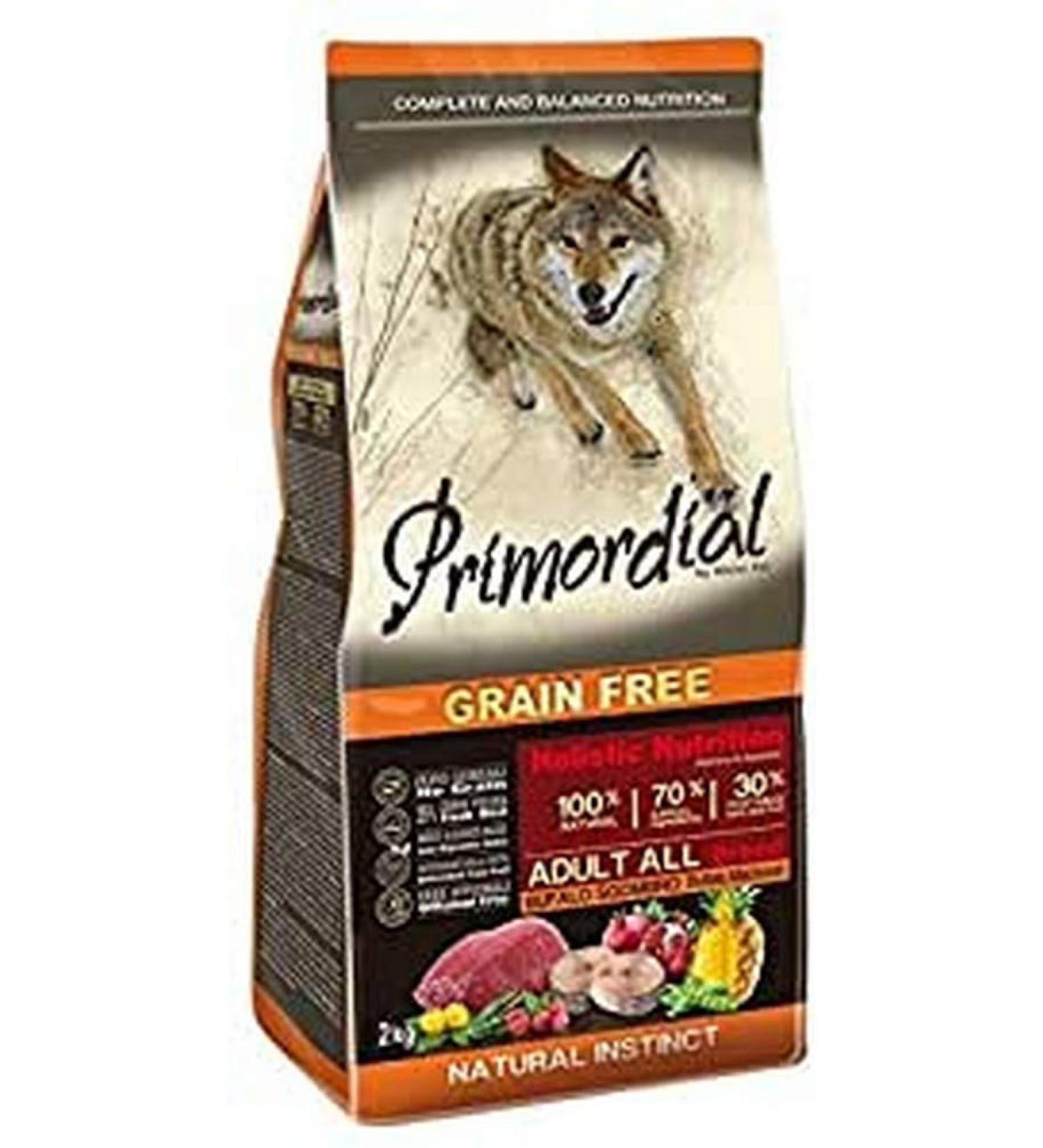 Dog Copenhagen Primordial Dog Food Primordial Adult Bison/Mackerel 5 Units