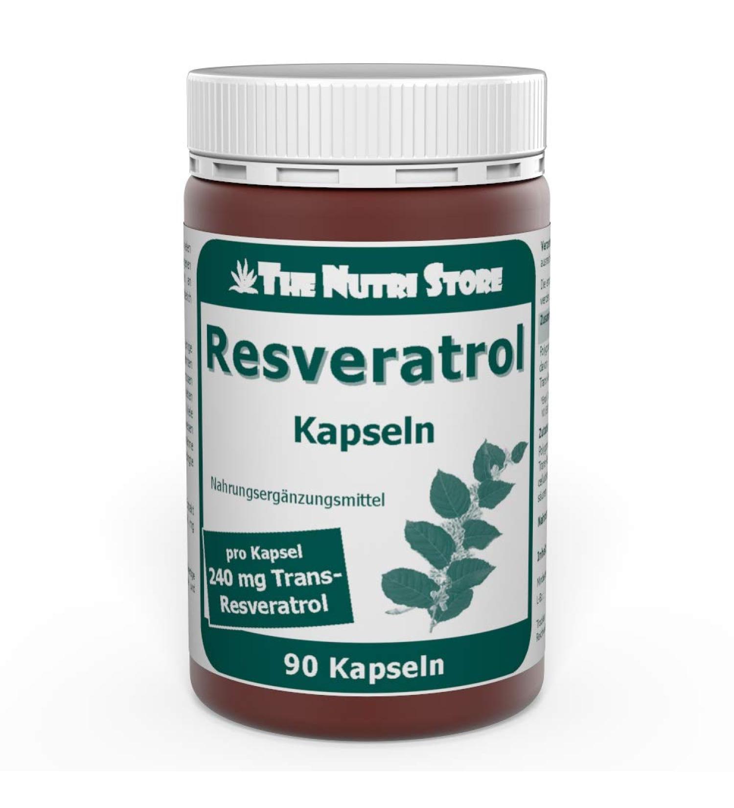 Buy Resveratrol 240 mg Capsules - 90 pcs from Japanese Knotweed | Enhance Health & Wellness | Fast International Shipping - Buy Online on GoSupps.com