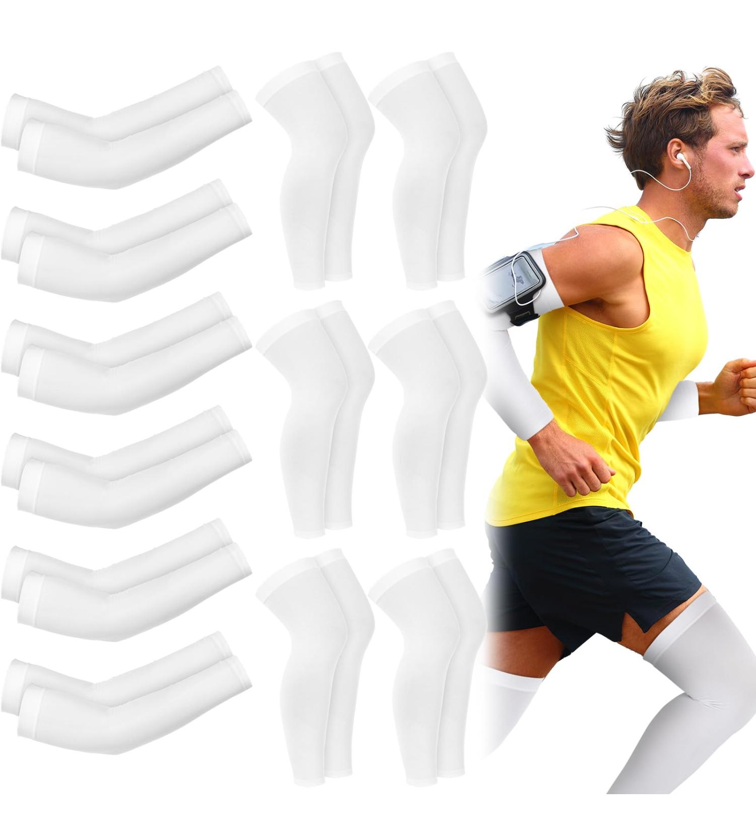 Panitay Eczema Arm & Leg Sleeves - 6 Set for Itch Relief UV Protection & Wet Wrap Therapy (Adult - Buy Online on GoSupps.com