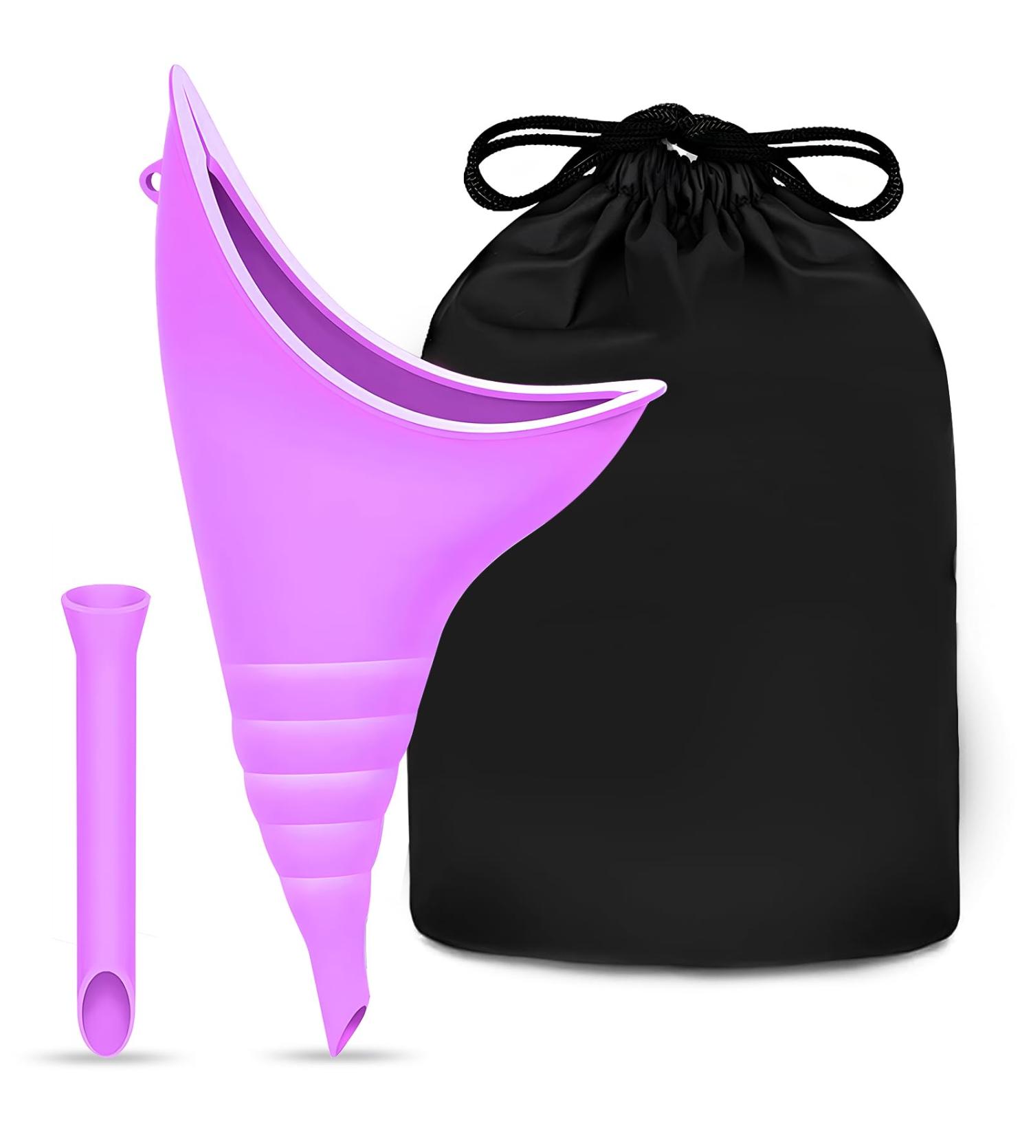 Yagaspantery Portable Reusable Urinal for Women - Ideal Pee Help for Outdoor Activities Camping and Festivals - 1 Piece Pisn Judge - Buy Online on GoSupps.com