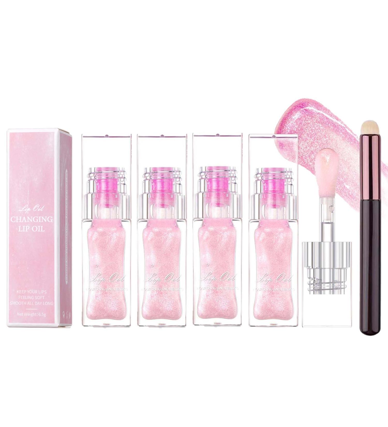 Conversionh Lip Oil Conversionh Magic Changing Lip Oil Boss up Color Changing Lip Oil Drip Dynasty Magic Color Changing Lip Oil Cotton Candy Flavor Warm Change Moisturizing (4pcs) - Buy Online on GoSupps.com