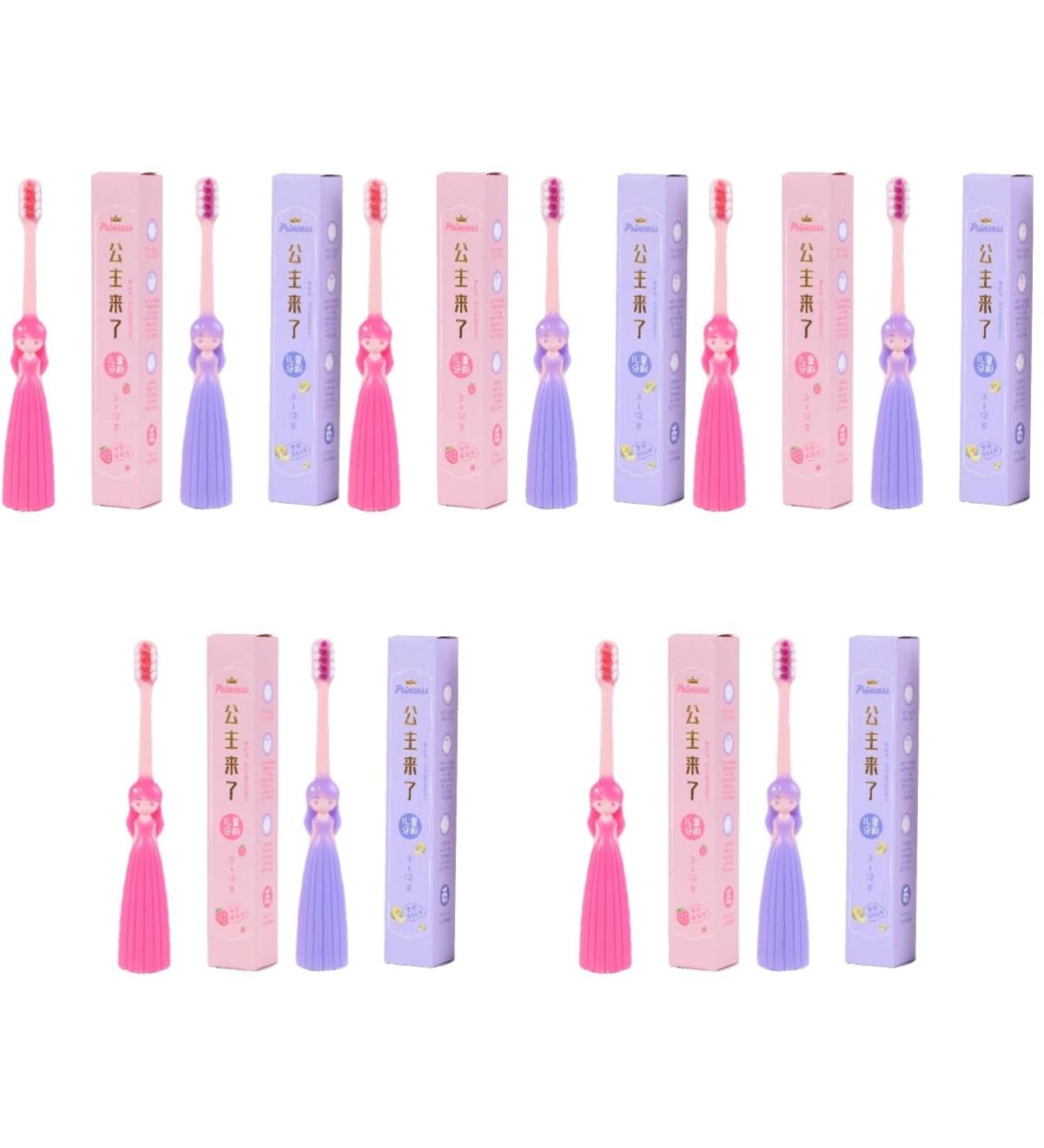 Healvian Children's Toothbrush - Ergonomic Nylon Toothbrushes for Kids - 20 Pack Travel Accessories - Buy Online on GoSupps.com